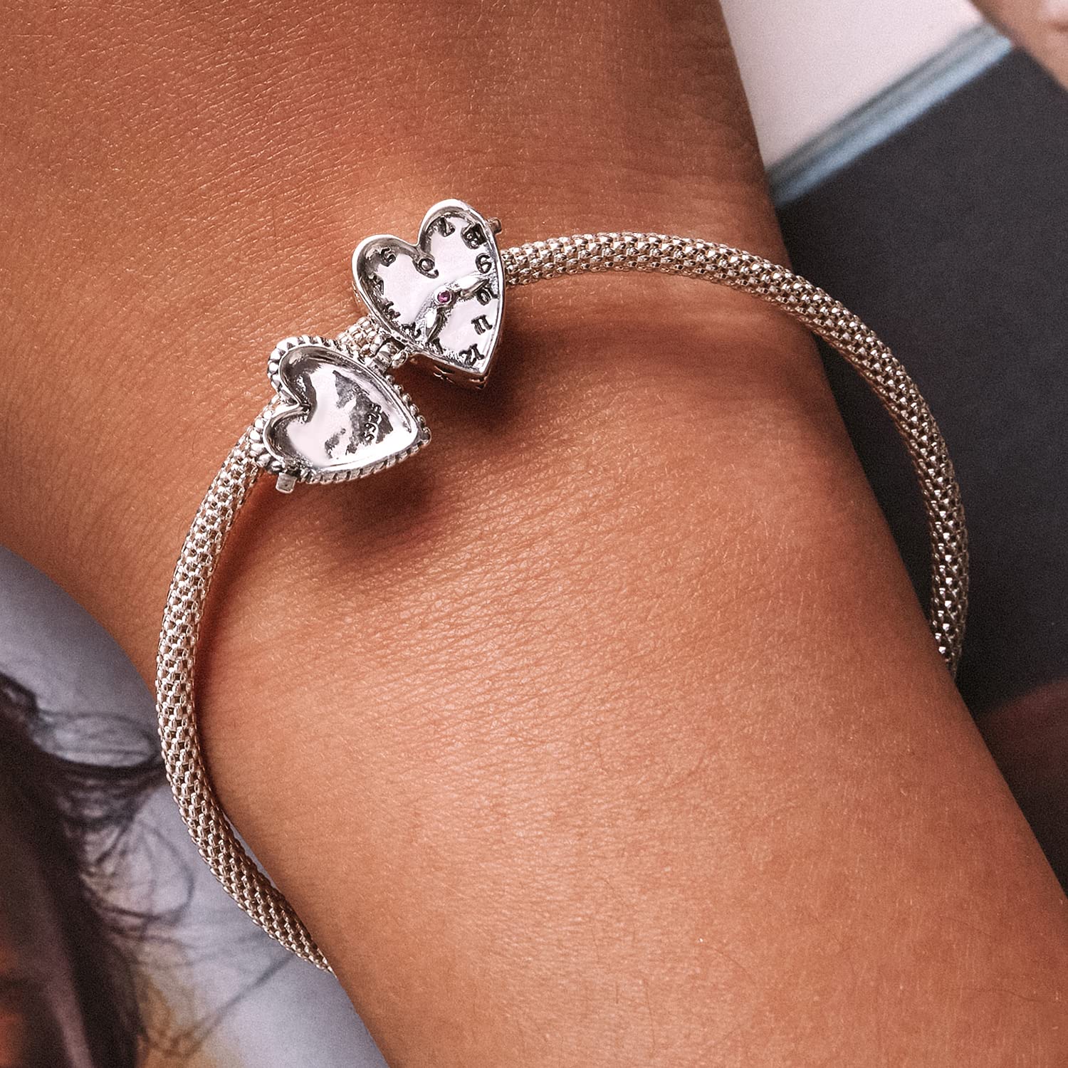 Braccialetto a forma di cuore To My Daughter Love You
