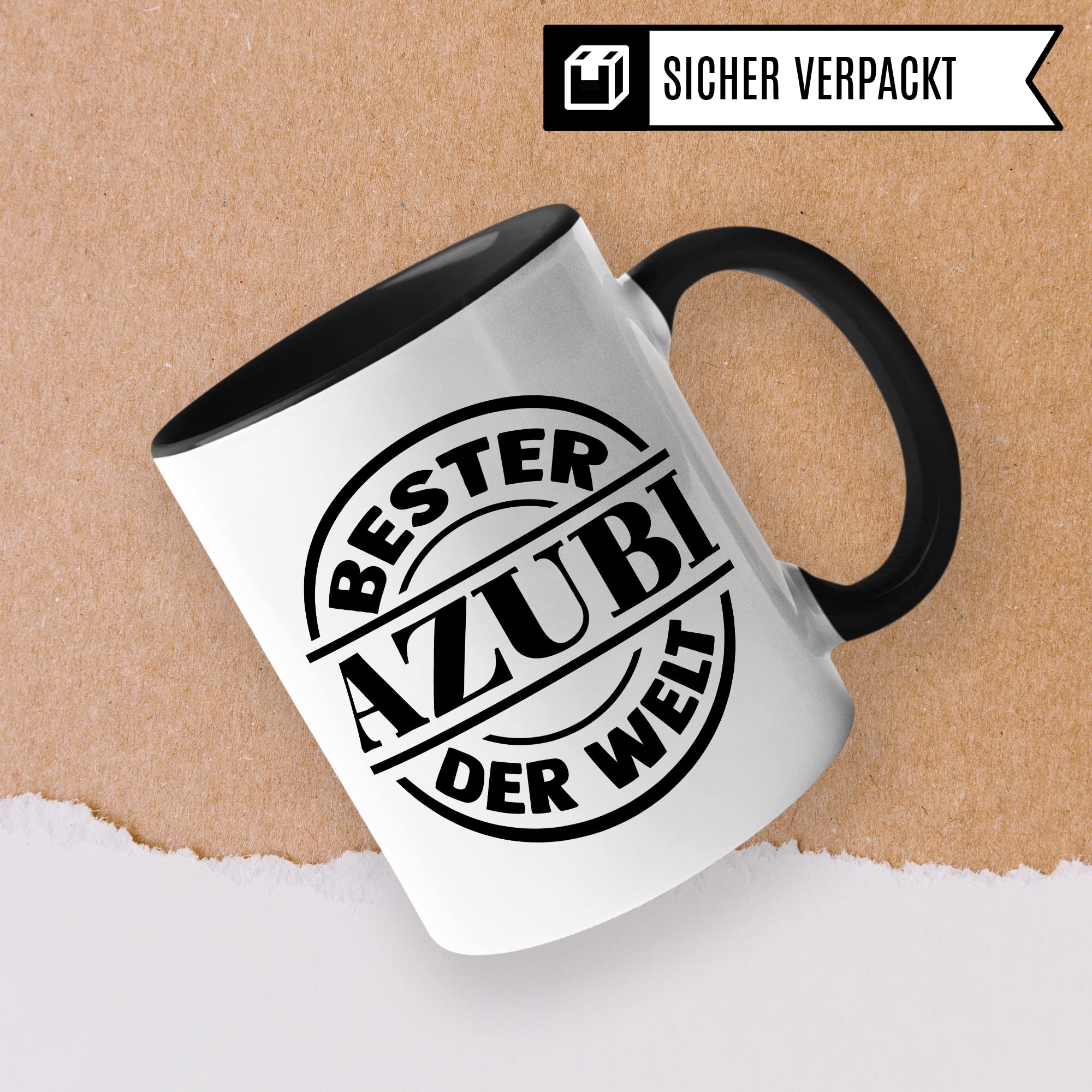 Pagma Druck Azubi Tasse Mit Spruch – „Ruhe Bewahren, Der Azubi Regelt Das“, Spülmaschinenfest, 330 Ml