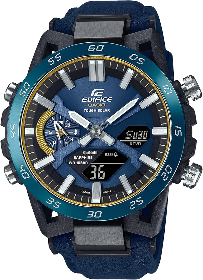 EDIFICE デジタル腕時計 5710 ブルー COOL BLUE EDITION | CASIO