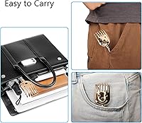 Vista 6 de SinLoon 5 Pack Telescoping Back Scratcher, Gift Manual Back Scratchers, Metal Portable Extendable Back Scratcher, Stainless Steel Back Massager Tool