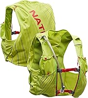 Vista 1 de Nathan Unisex Pinnacle Race Vest w/ 12L Hydration Pack, Running Vest with Water Bladder, Hydration Vest for Running Women, Water-Resistant, Moisture