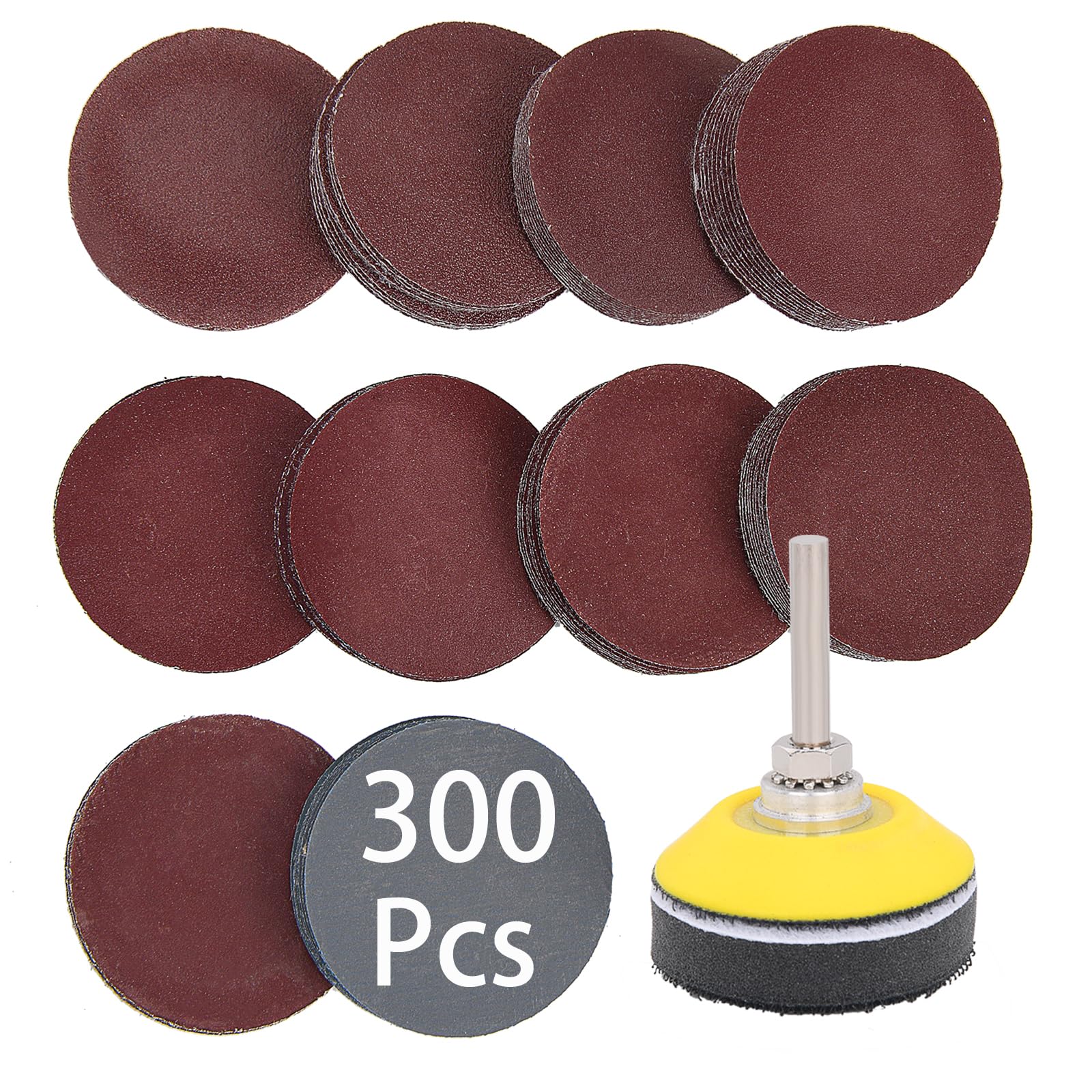 Sanding Discs - 100 Hook & Loop Abrasive Discs -8 Sanding Discs - 100 Hook & Loop Abrasive Discs -8
