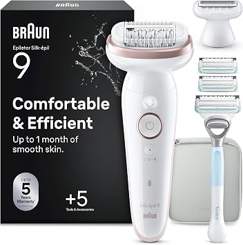 Braun Silk Epil 9 9-130 Blanc Rose Quartz