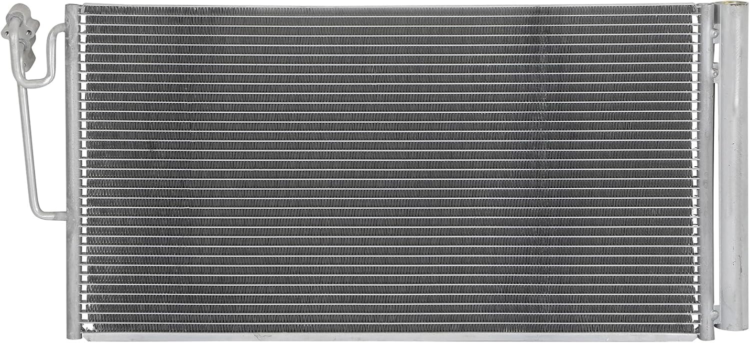 A/C AC Condenser Compatible with 2007-2010 for Mini Cooper Base 1.6L 2010 for Mini Cooper Camden 1.6L 2007-2010 for Mini Cooper Salt 1.6L Replaces 3884