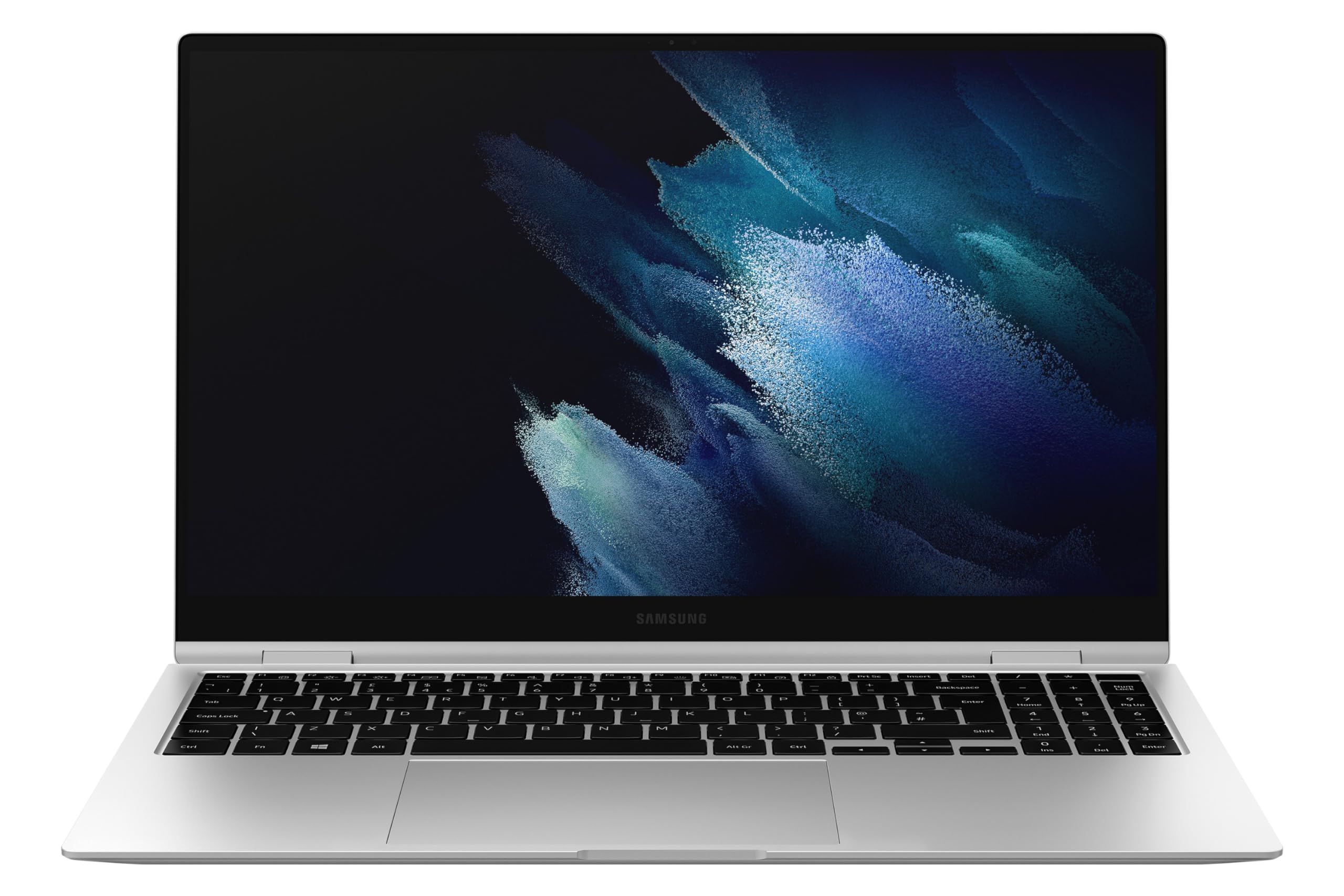 Samsung Galaxy Book Pro 360 39,62 cm (15,6 Zoll) Notebook (Intel Core Prozessor i5, 8 GB RAM, 256 GB SSD, Windows 10 Home, Kostenloses Upgrade auf Windows 11) Mystic Silver