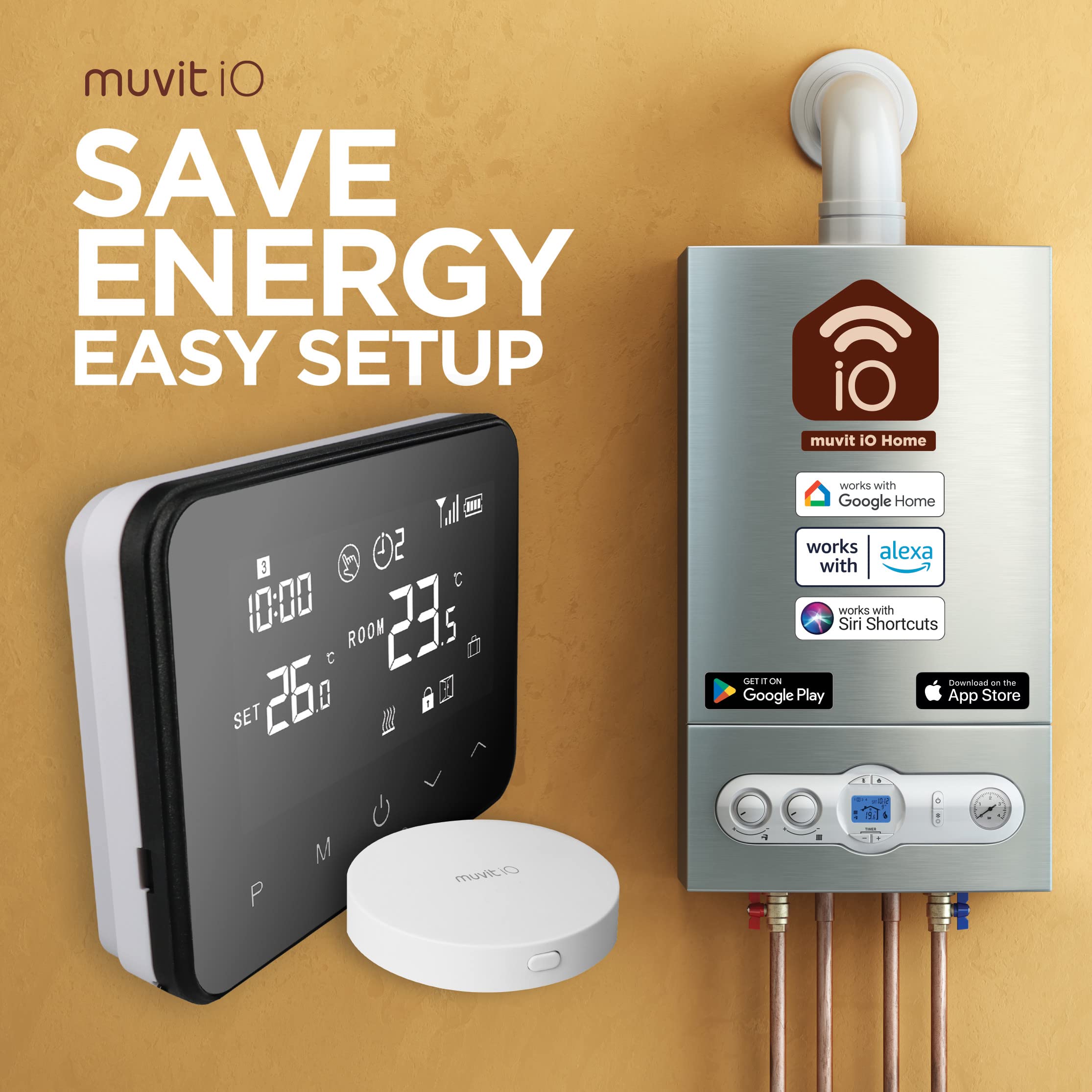 Tado Aire Acondicionado Muvit IO Termostato Inteligente Cableado Y