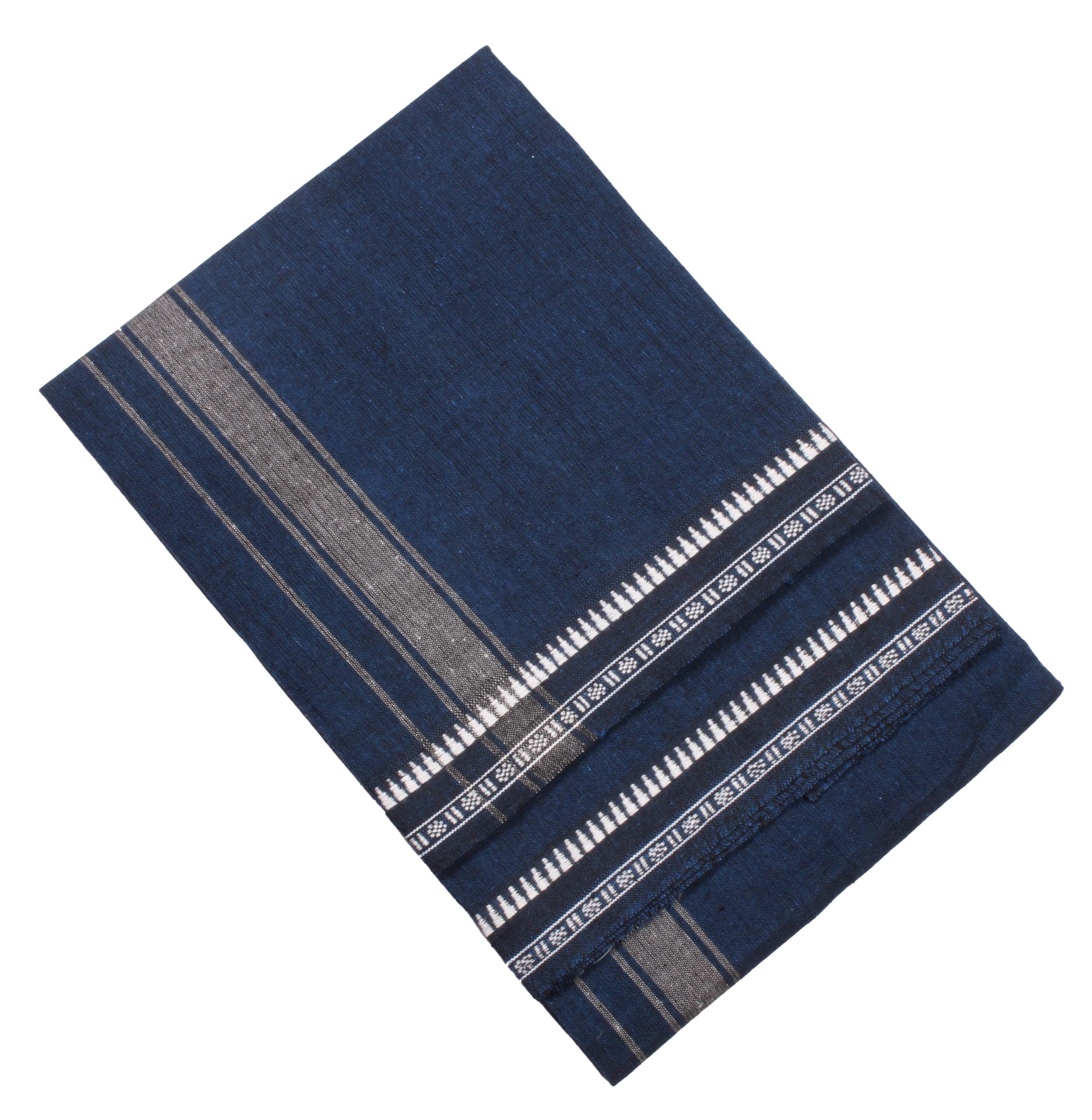 tharunsha elite Cotton Men's Single Dhoti -1.9 Mtrs Kerala Dhoti Big Border Set of 1-picture-16