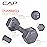 CAP Barbell Cast Iron Hex Dumbbell, Single, 15 lb
