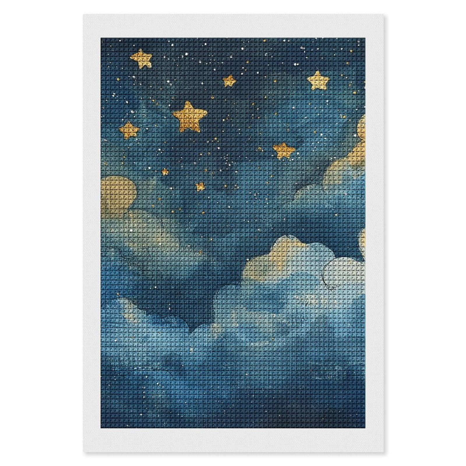 Unique Scenery Images Diamond Art Kits for Adults, DIY 5D Diamonds Painting Kits for Beginner, Round Full Drill Diamond Dots Painting, 8"x12" Diamonds Pictures Gem Art and Crafts Wall Decor