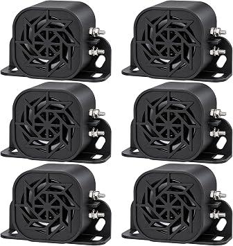 GAMPRO 12V-48V Backup Alarm, 110dB Reverse Warning Alarm