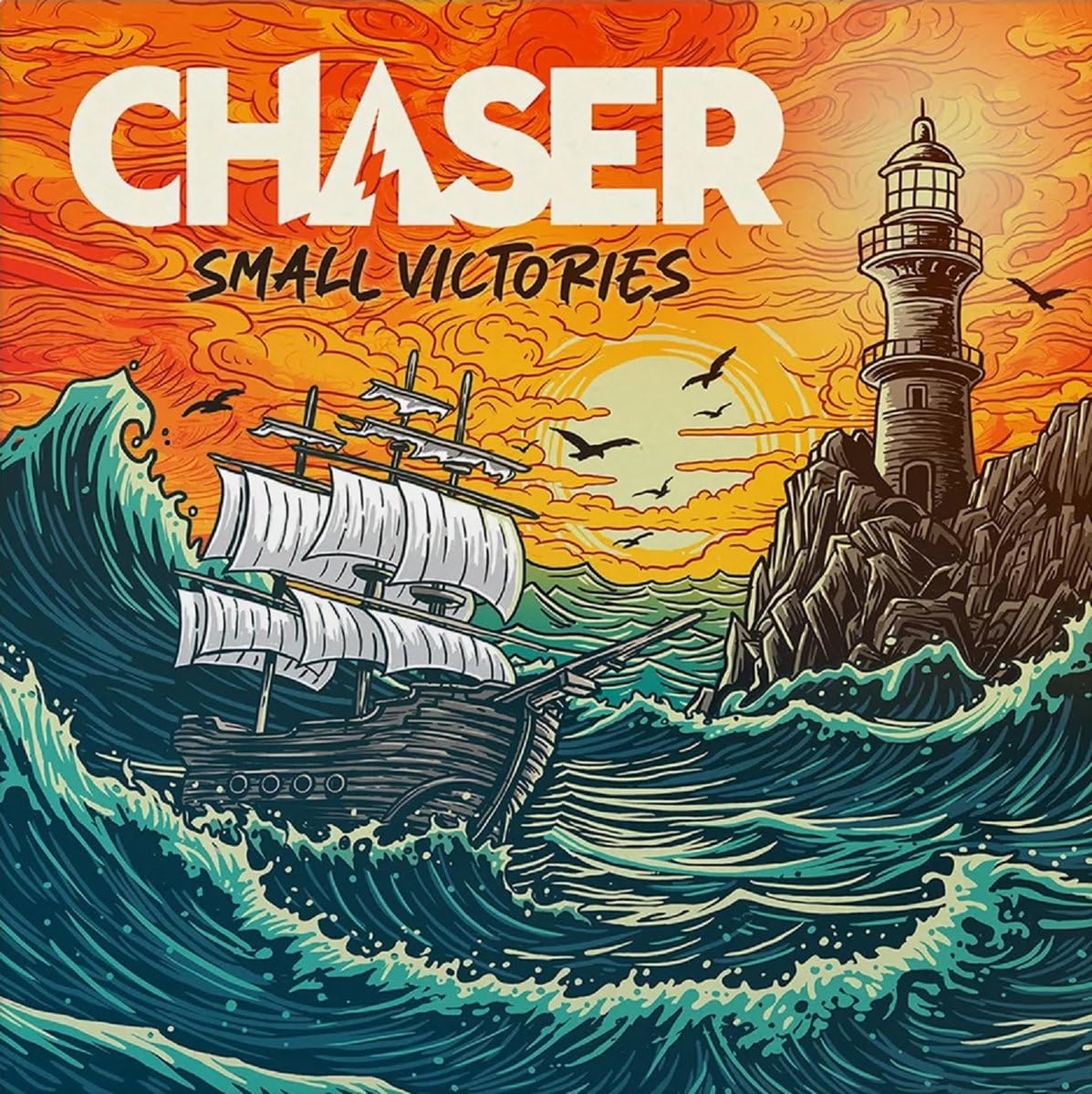 ABIS MUSIK Chaser Small Victories Vinyl LP Kleine Siege (Col. Vinyl) US Import