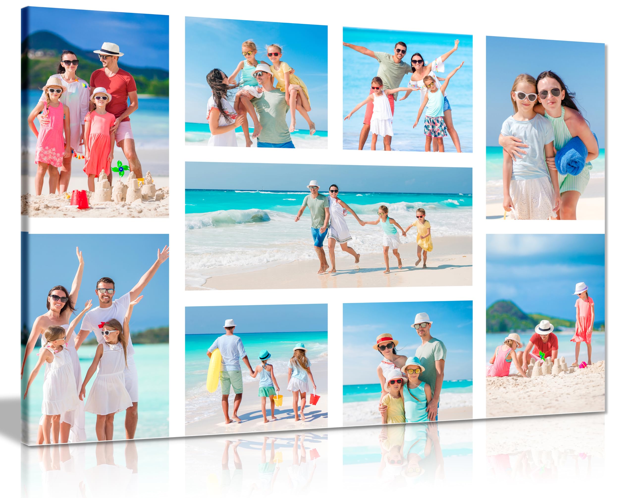 1 Photo Portrait Personalised Canvas Print – Custom Photo Wall Art – Multiple Sizes via “Customise Now” – Custom Printed Gift for Home & Occasions — view 20