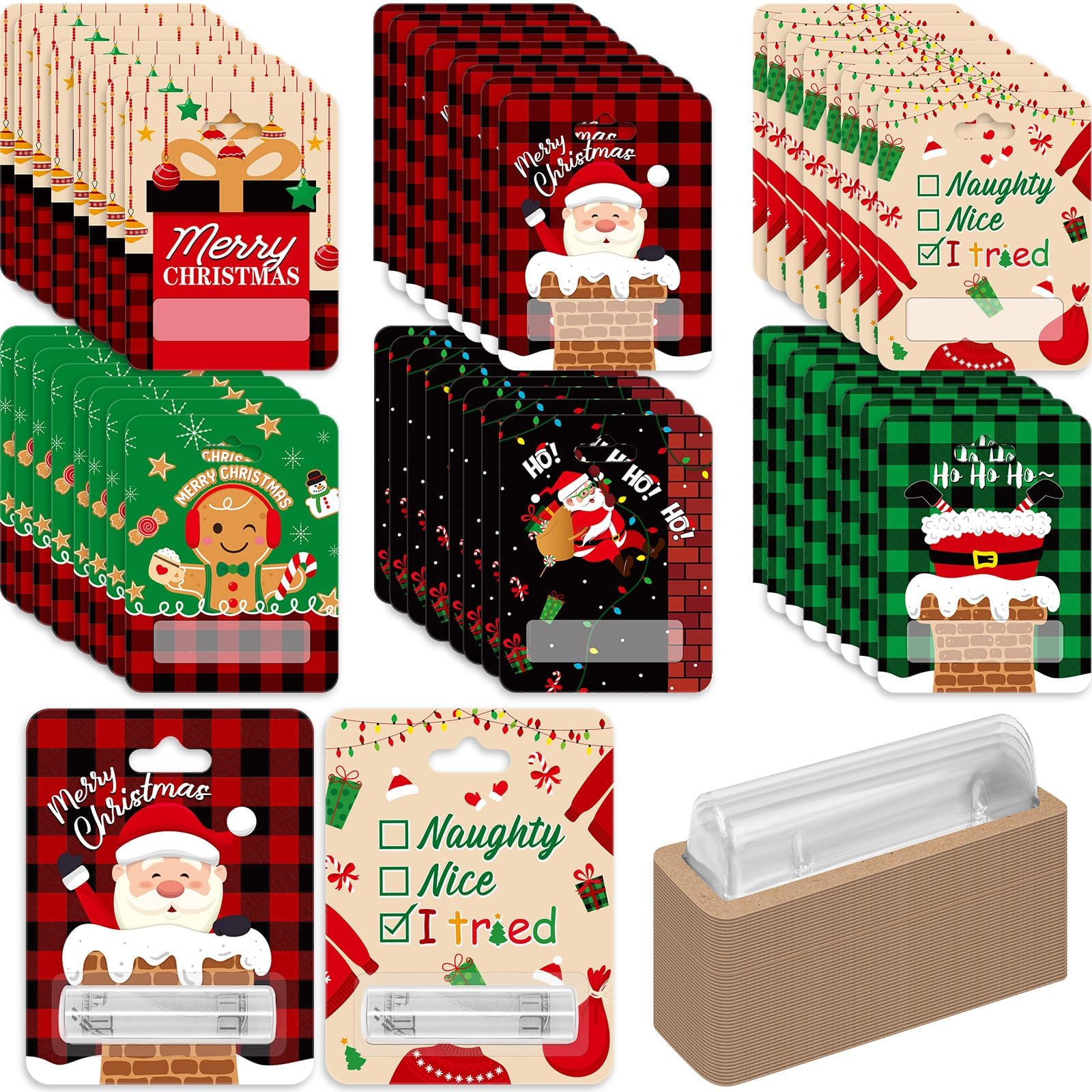 Amazon.com : Motiskyy 48 Sets Christmas Money Holder for Cash Money ...
