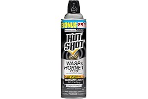 Hot Shot Wasp & Hornet Killer Spray For Insects, Eliminates The Nest,...