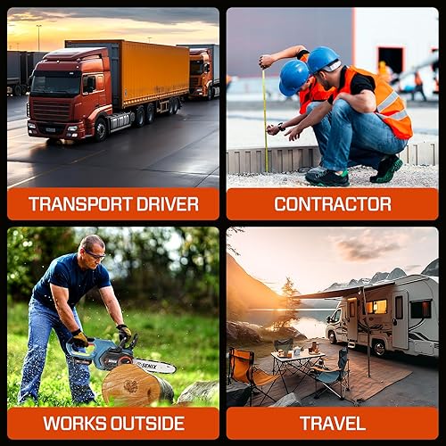 Miniatura 5 de SENIX Cafetera, cafetera portátil para llevar, batería 2 en 1 de 20 V 5.0 Ah, cargador y cable de alimentación, compatible con K-Cups, molidos,