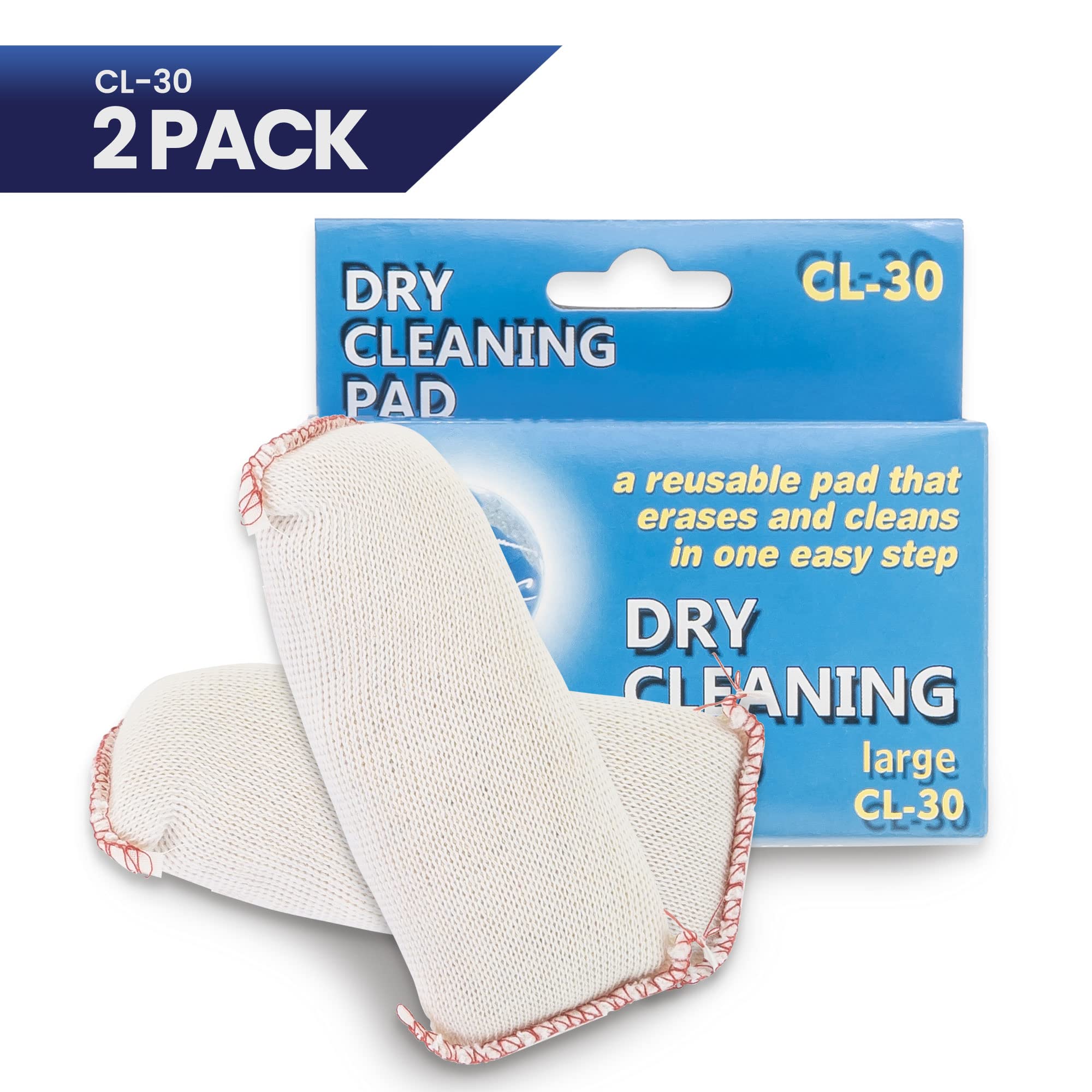2 Pack Pacific Arc Dry Cleaning Pads Large for Drafting, Art, Architecture, and Graphite