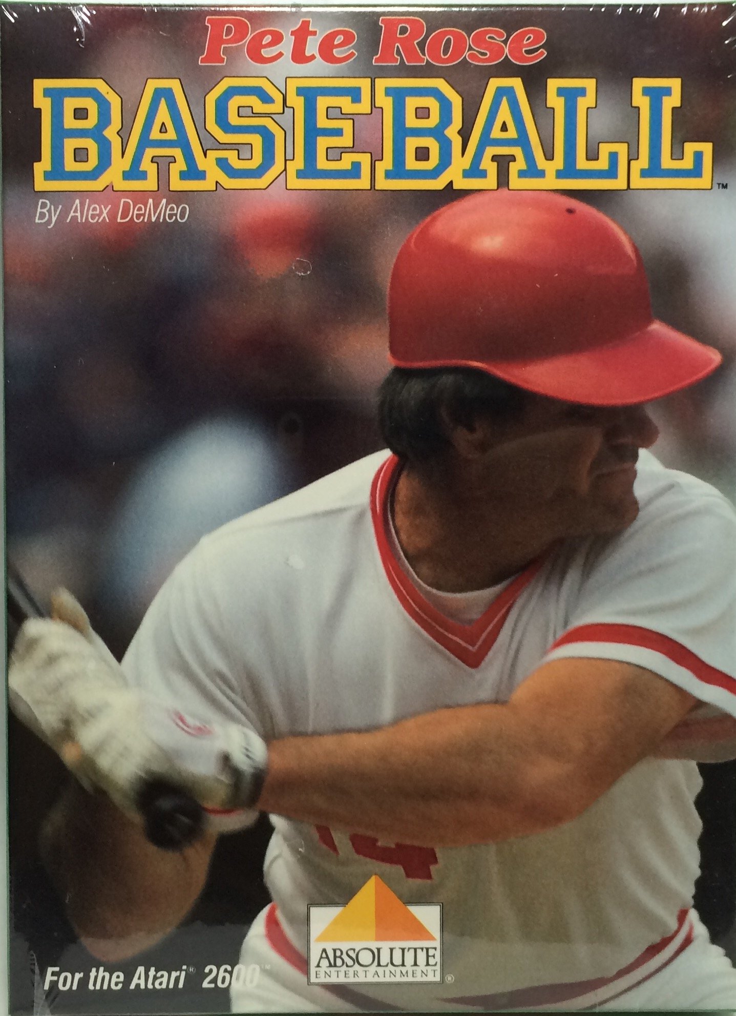 Pete Rose Baseball - Atari 2600 - Absolute Entertainment
