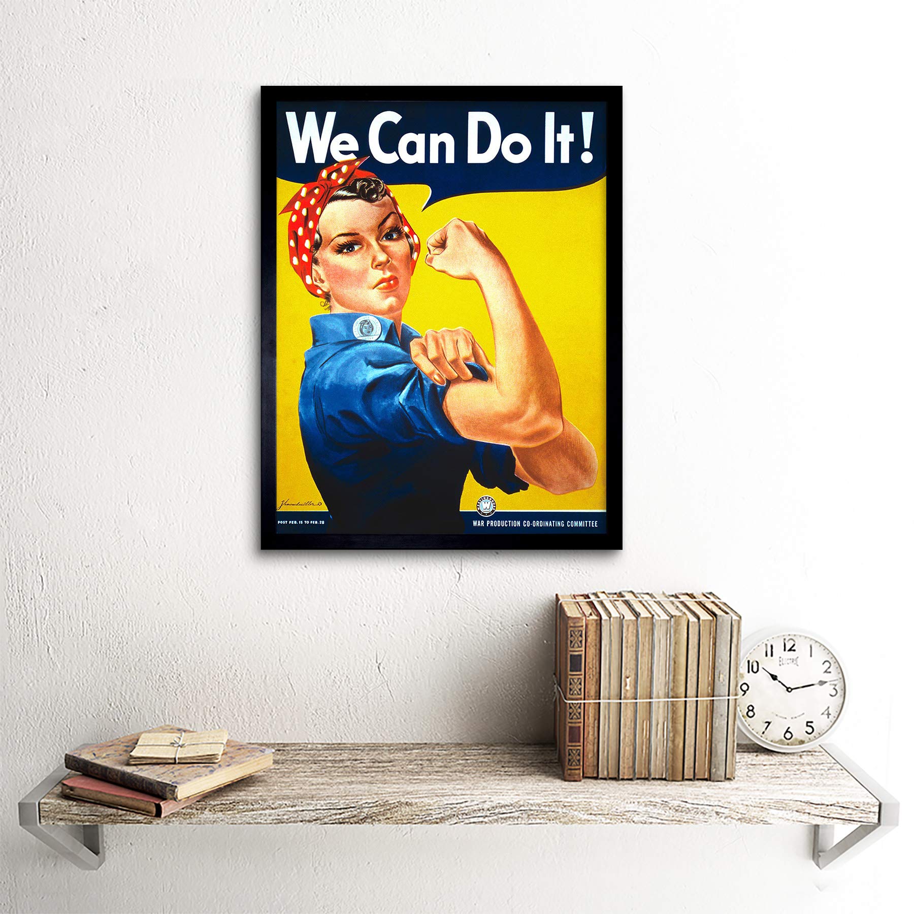 Amazon.co.jp: War Second World We Can Do It Women USA Vintage Art