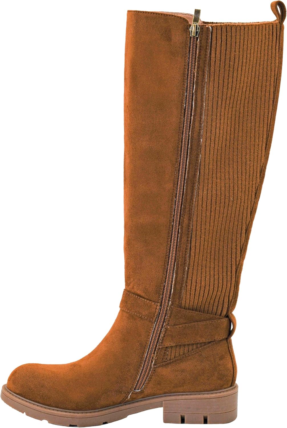 Corkys Footwear Women's Hay There 1.25-Inch Heeled Boot, With a Pull On Loop, Cushioned Insoles For All Day Wear, An Adjustable Ankle Buckle, And A Sock Top Back