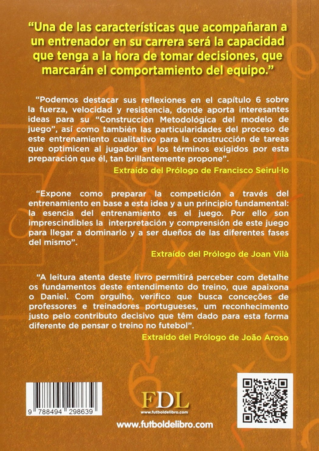 Construcción metodológica del modelo de juego (Fútbol Profesional)