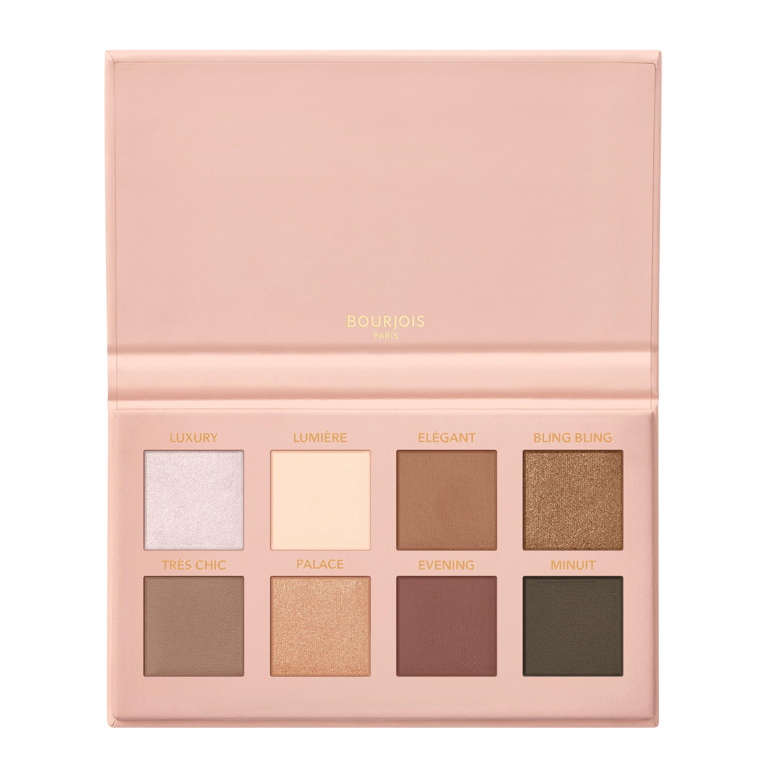 Bourjois Volume Glamour Soirs de Paris paleta cieni do powiek nr 01 Gold, 8,5 g