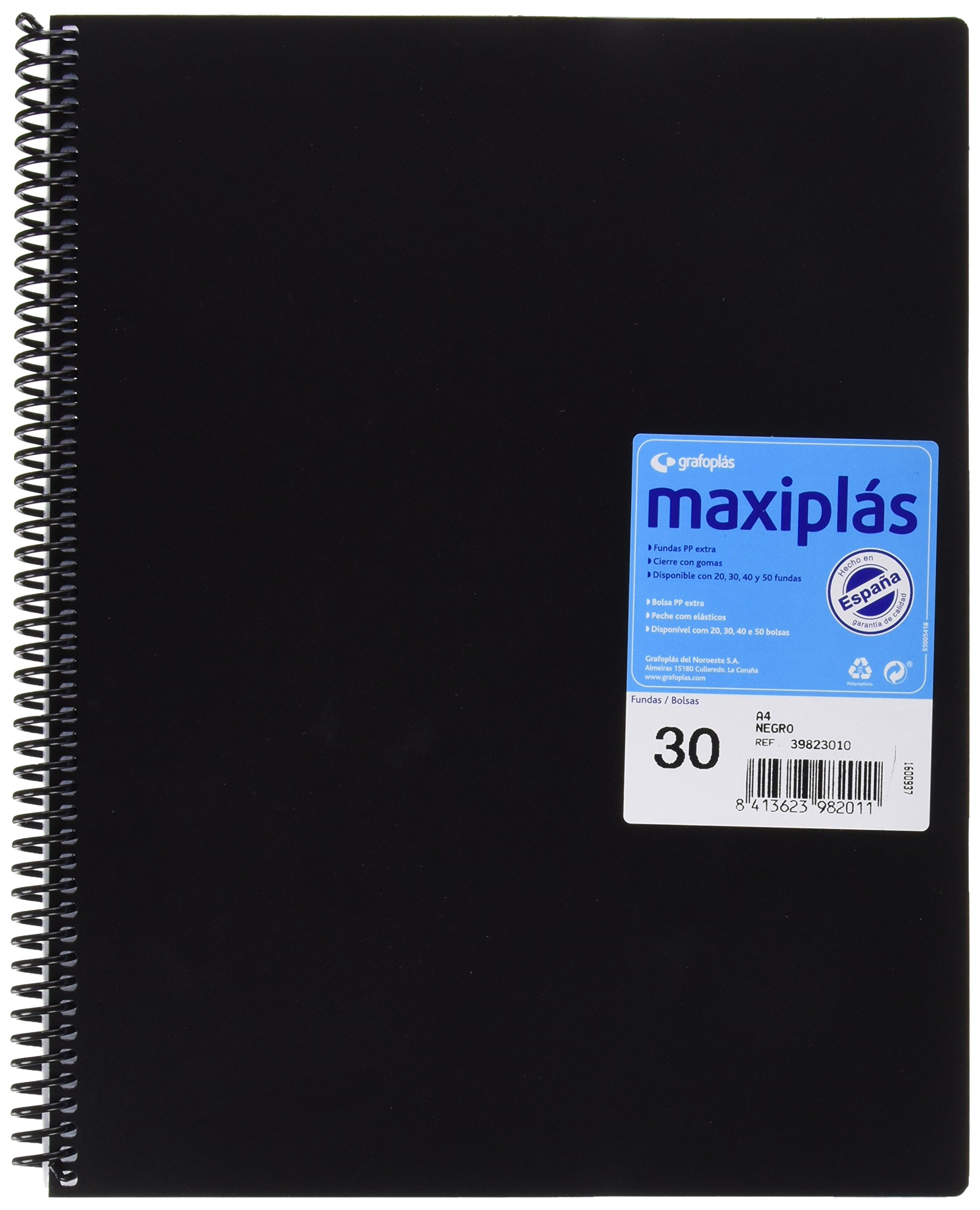 Grafoplas 39823010-Cartella di borse e delle tariffe, formato A4