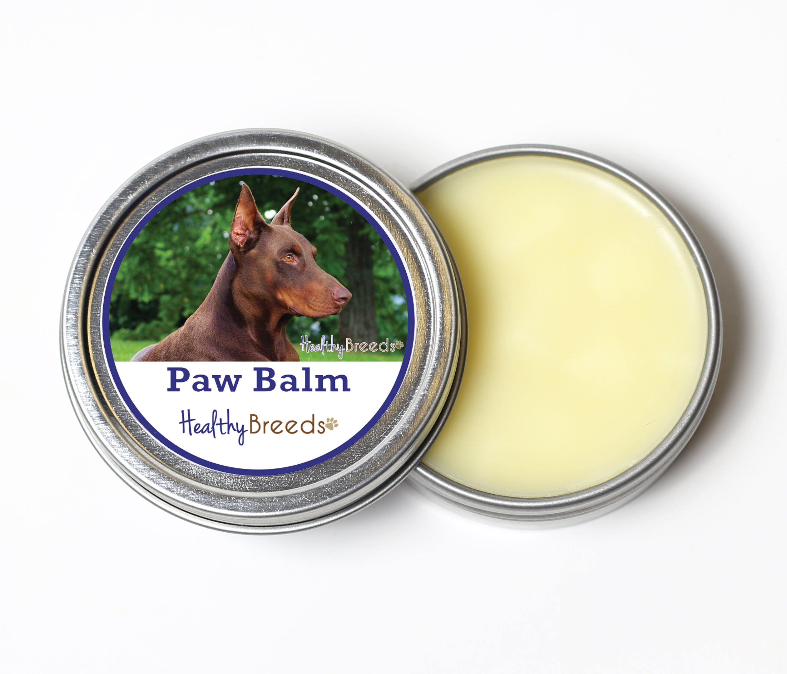 Healthy Breeds Doberman Pinscher Dog Paw Balm 2 oz