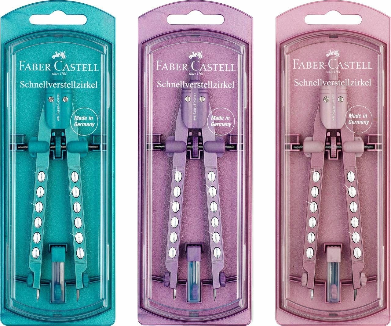 Faber-Castell Quick set compass Factory Sparkle
