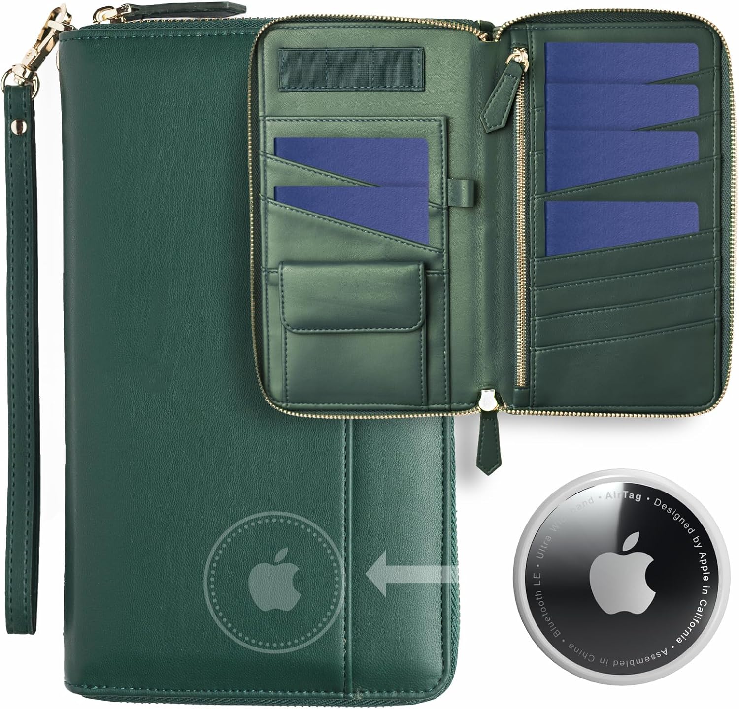 Travel Document Organizer – RFID Passport Wallet Case Family