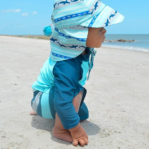 Miniatura 3 de i play. by green sprouts - Shorts de baño para niños con pañal de natación reutilizable integrado