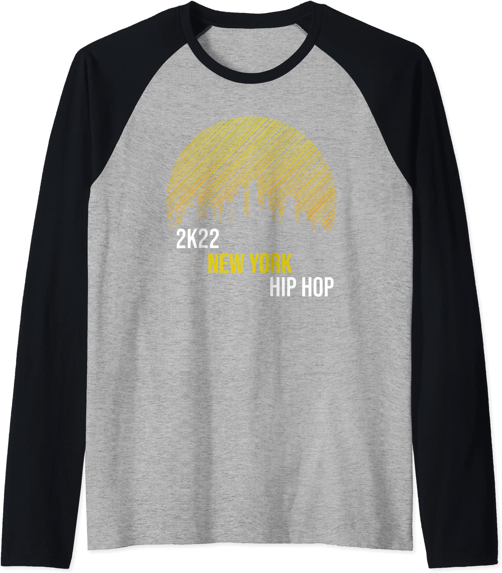 Amet apparelNew York Hip Hop Raglan Baseball Tee