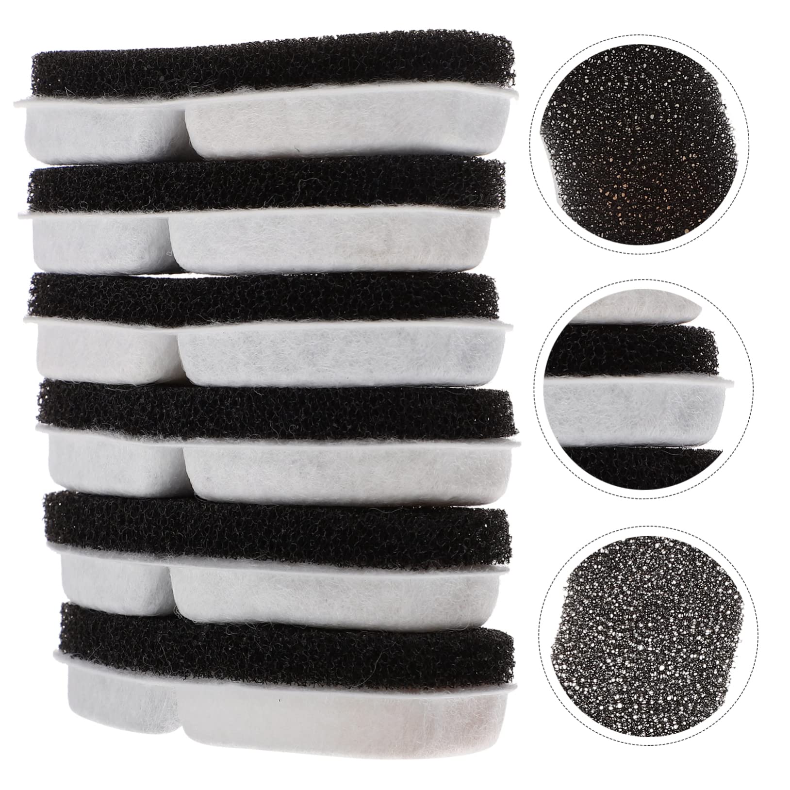 HOLIDYOYO 1set Pet Water Fountain Replacement for Dogs and Cats Gaskets Efficiently Impurities for Healthy Drinking Water for Home and Pet Stores 6pcs