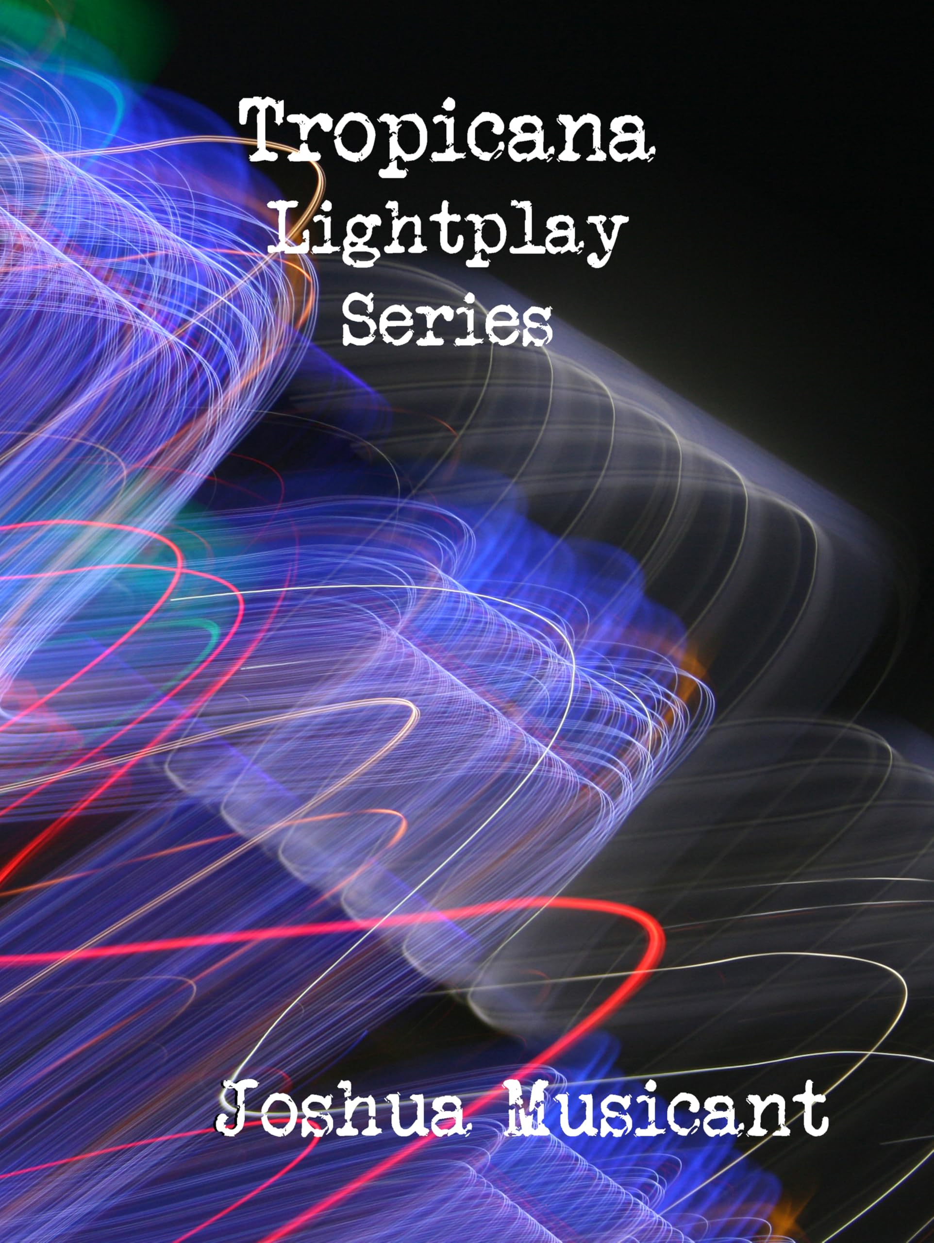 Tropicana Lightplay Abstract livre de photographie expérimentale pour salon design
