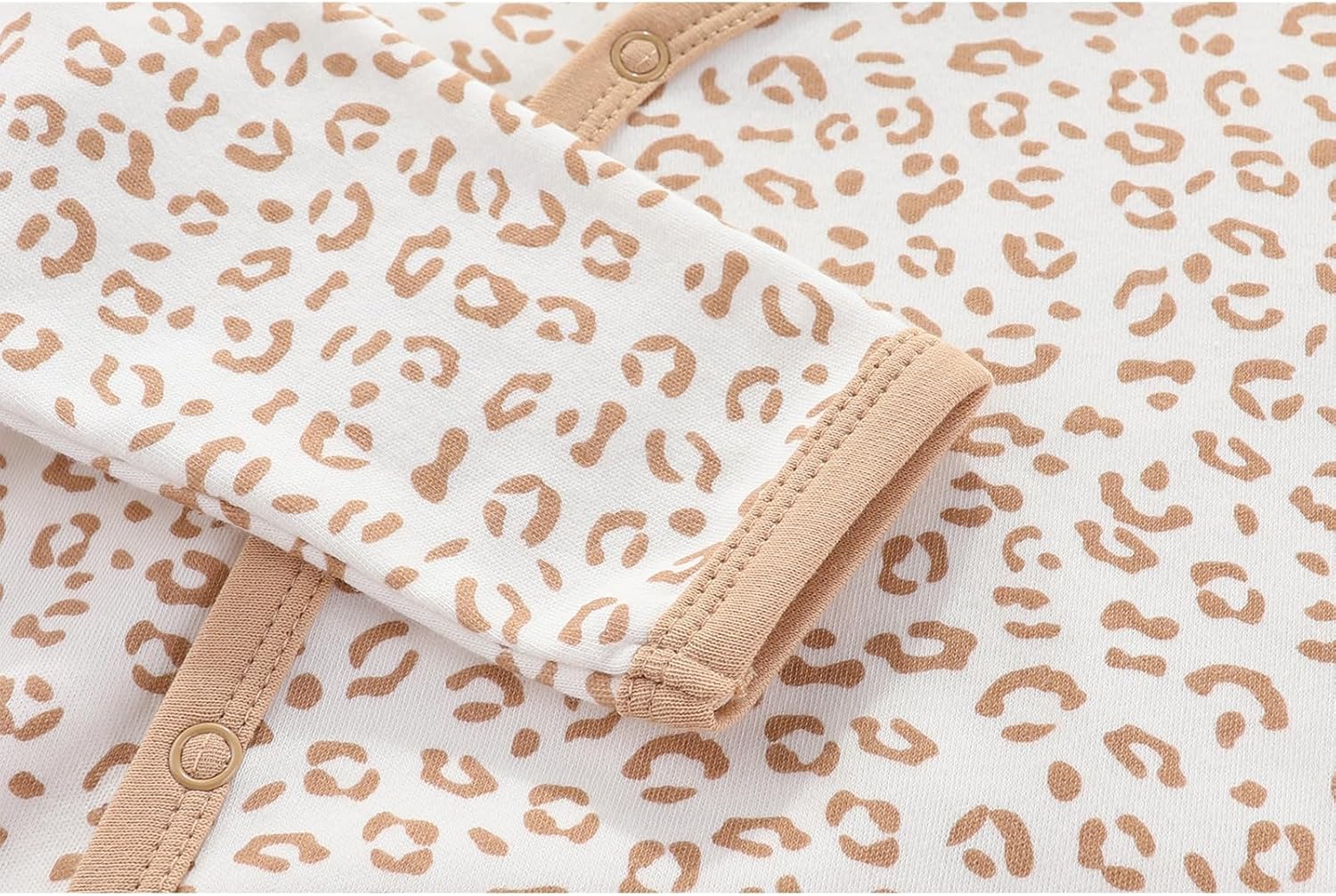 Unisex Baby Boy Girl Footies Rompers Cotton Long Sleeve 3 Pack Infant Jumpsuits 0-12Months Babies' Outfits - Image 4