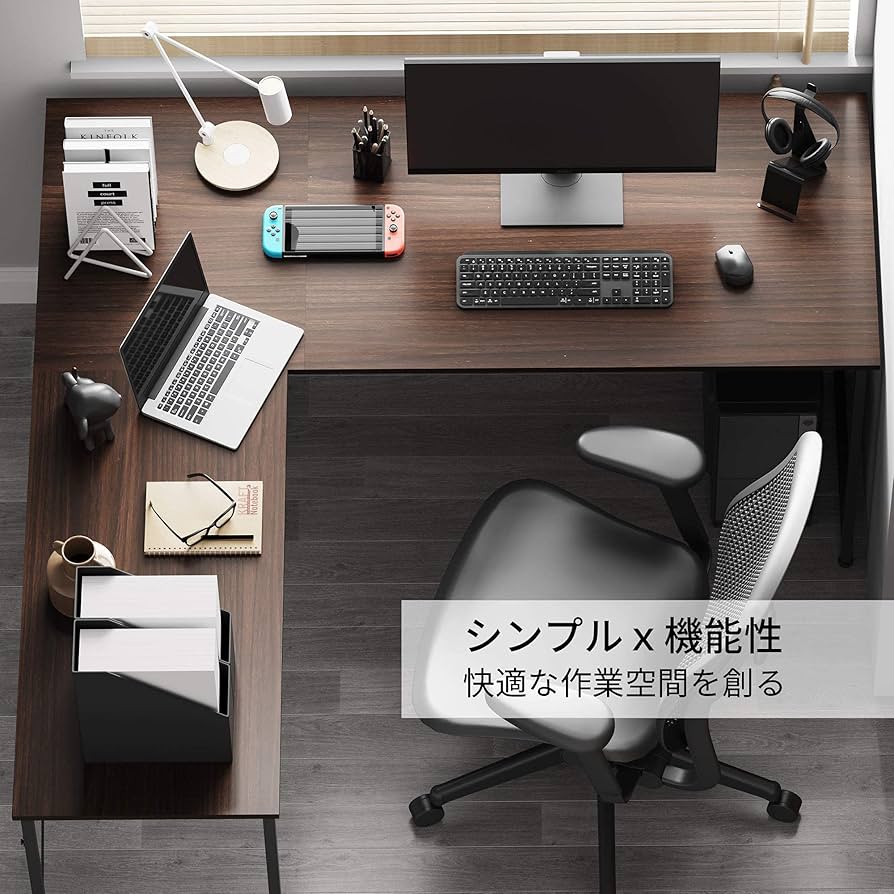 デスク送料 Amazon.co.jp: DEVAISE デスク L字デスク コーナーデスク