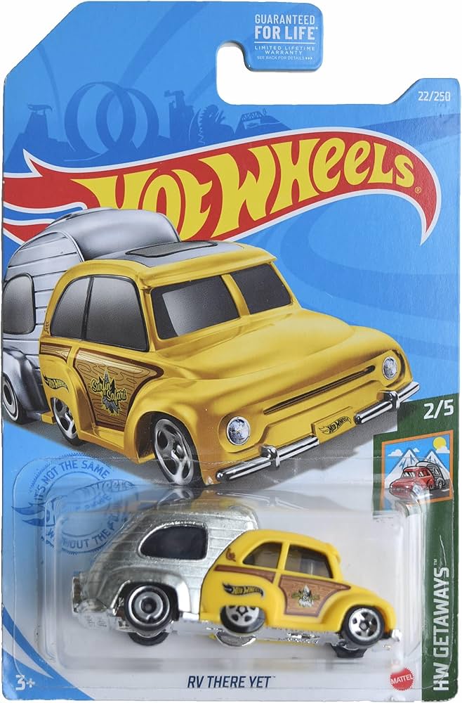 Amazon.com: Hot Wheels RV There Yet, HW Getaways 2/5 [Yellow