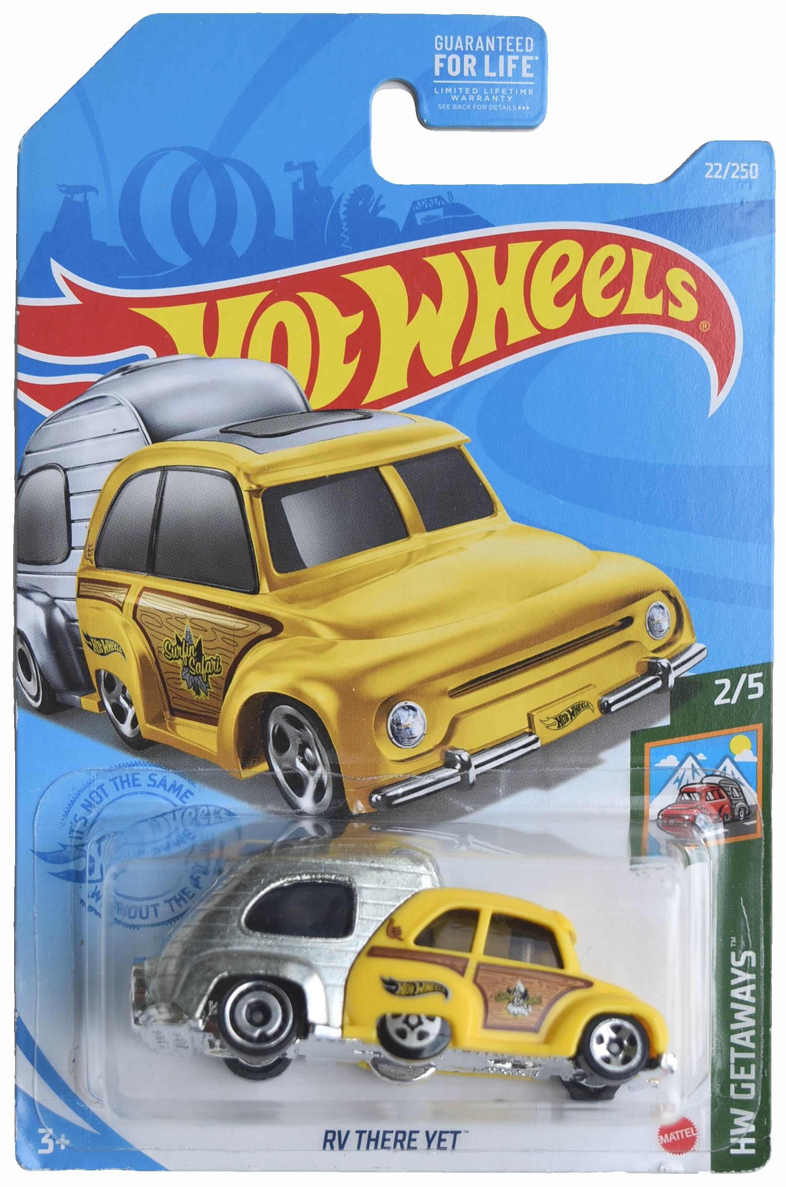 ホットウィール　RV THERE YET Amazon.com: Hot Wheels RV There Yet, HW Getaways 2/5 [Yellow