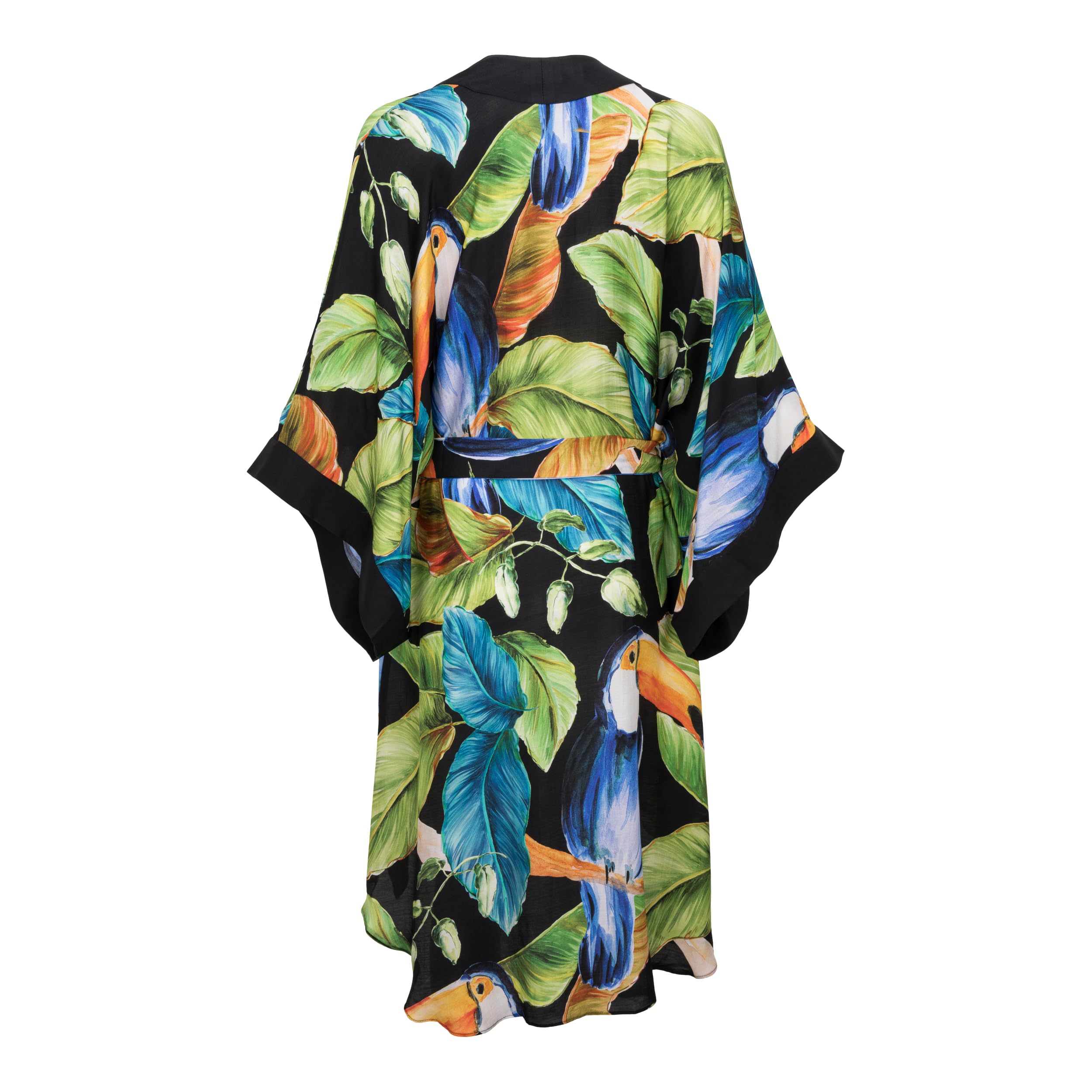 Kimono - morgenmantel RE-633 – Viskose (80%) und Seide (20%) – Eleganz – Leicht
