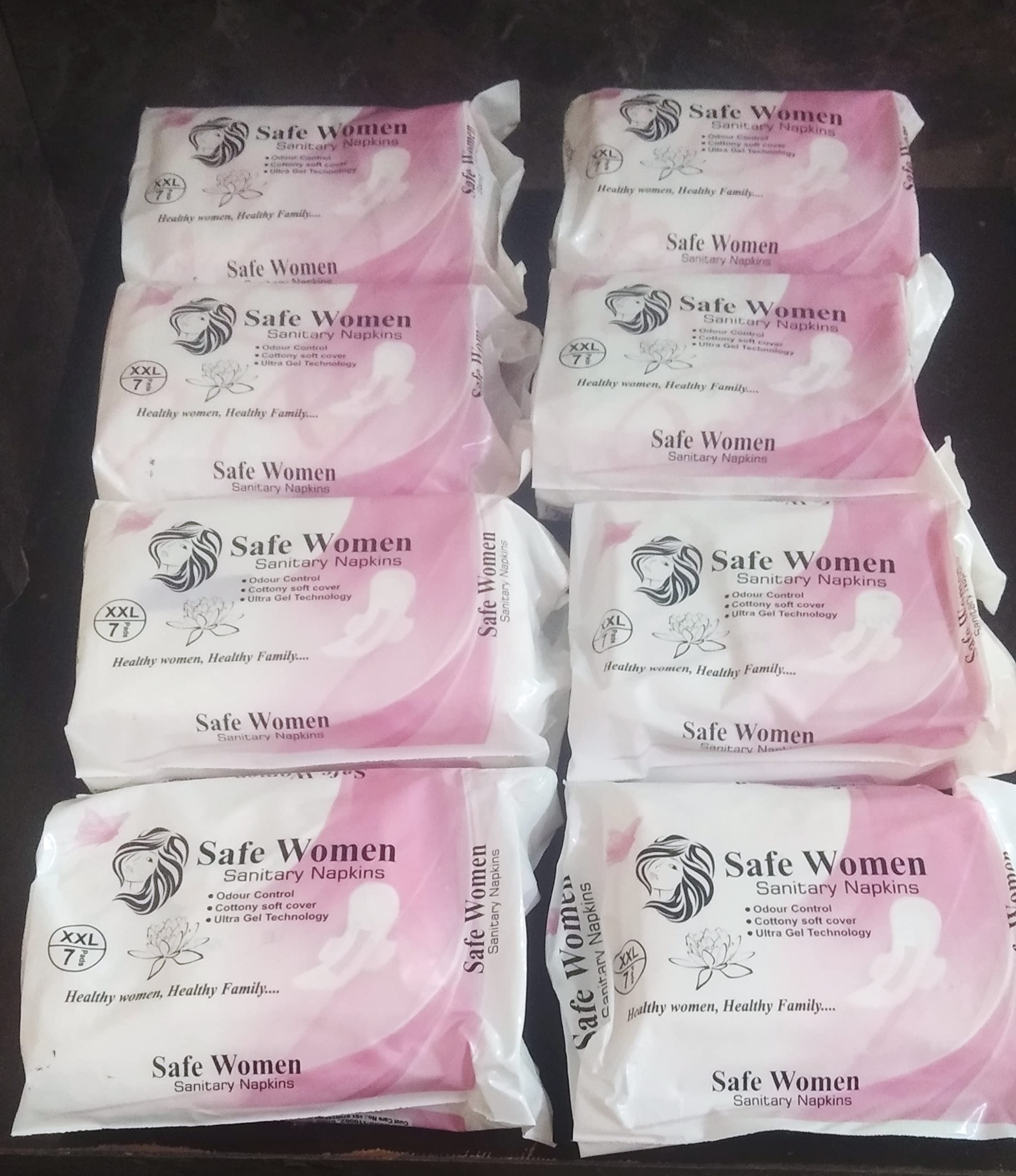 Safe Women Imported Sanitary Pad| Pack of 60 XXL + 10 Free Panty Liner|Cotton Soft Ultra Thin Pad with Anion Chip|No Rashes and itaching Free Pad|Extra Care Protection|Extra long Sanitary Napin (B0B6XY6RRT) Amazon Price History, Amazon Price Tracker