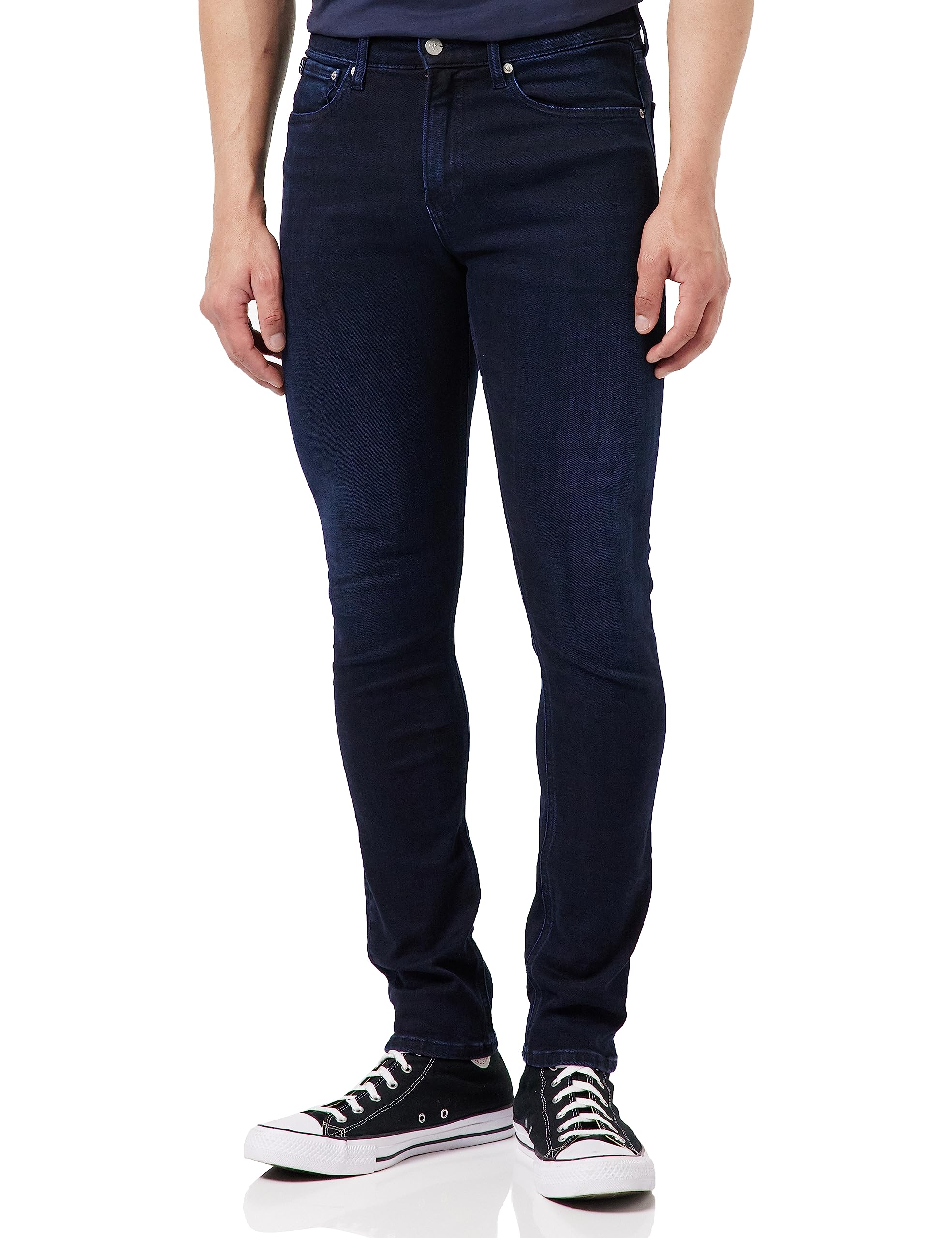 Calvin Klein Jeans Men's Blue Calvin 016 Skinny Jeans in Size 30 R, Sports Direct