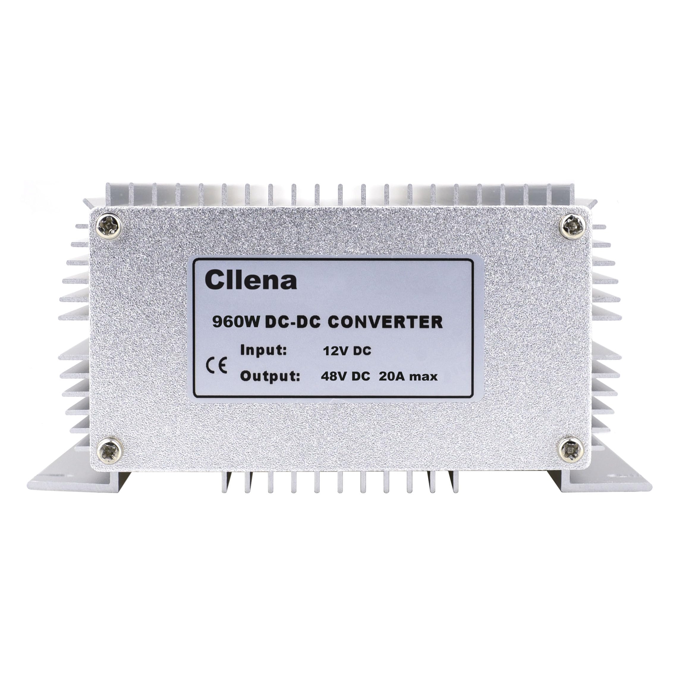 Cllena DC 12V To 48V Boost Converter 20A 960W - Step Up Voltage Regulator For Car/Truck