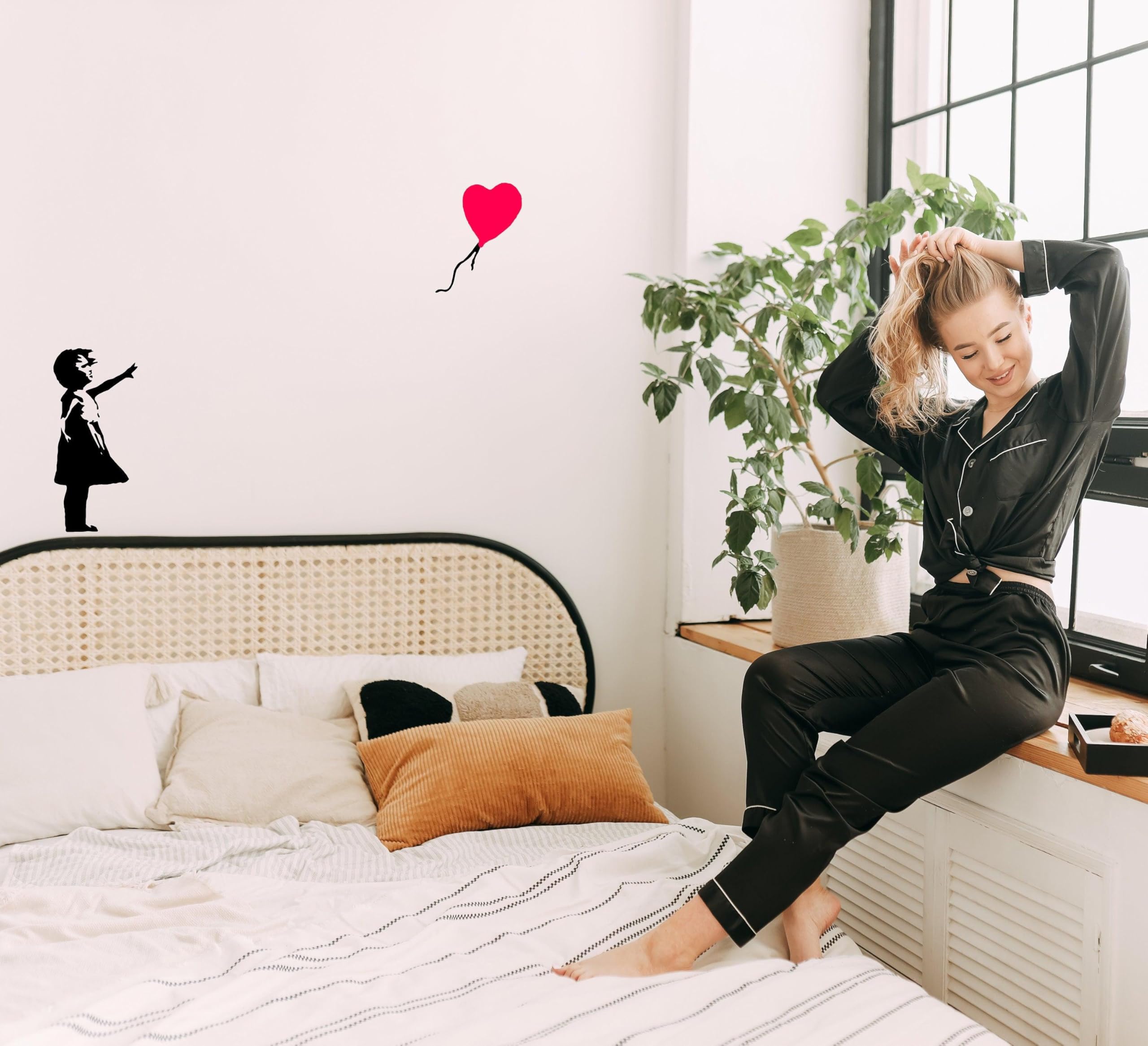 Alu-Dibond Banksy - Girl With The Red Balloon