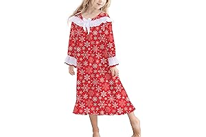 Kids Christmas Nightgowns: Sweet Dreams in Festive Elegance