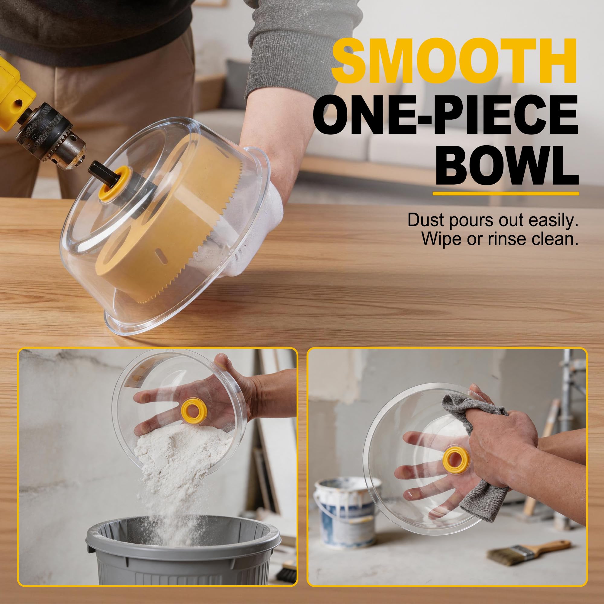 KATA 6" Hole Saw - Recessed Light Installation -4