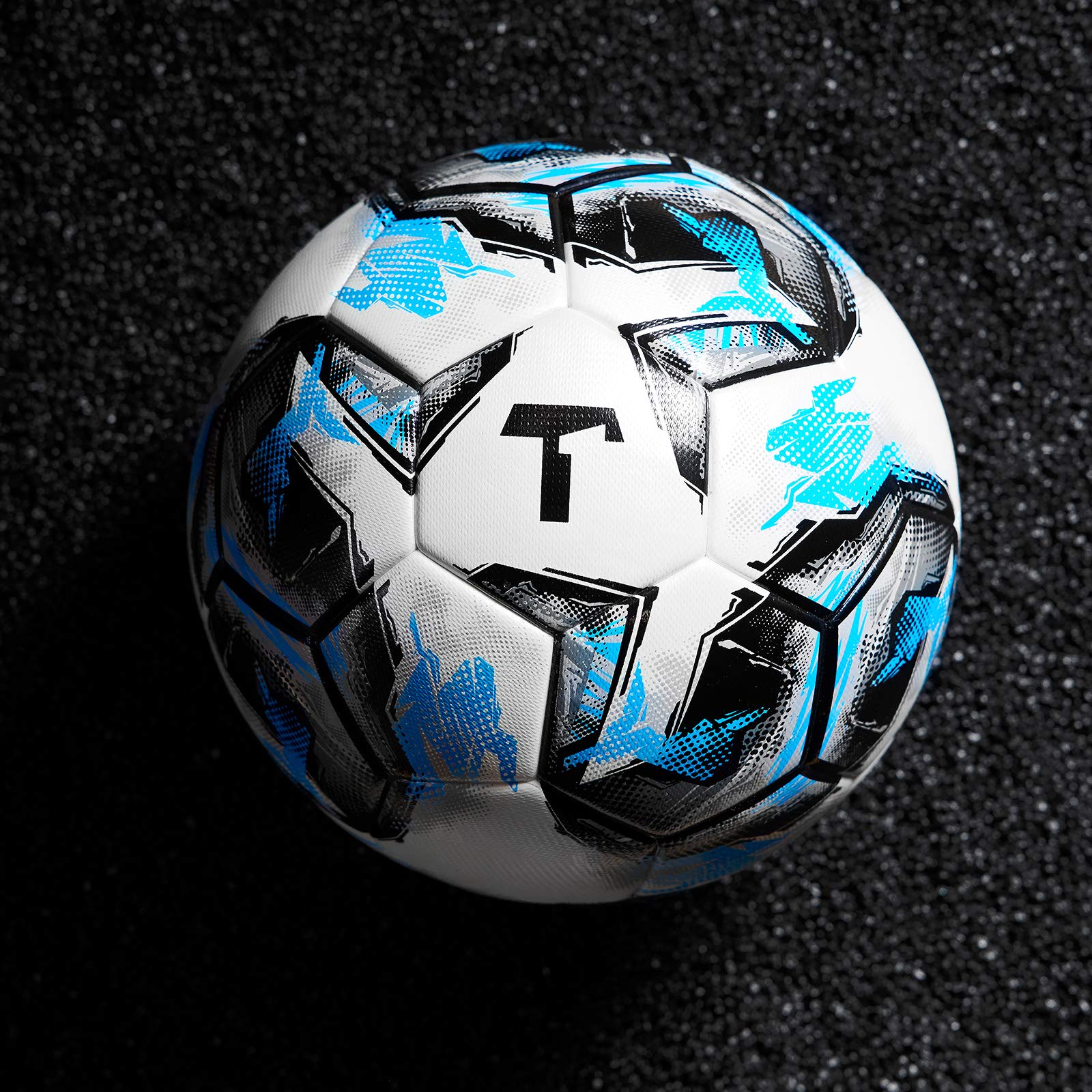 T1TAN Fussball Gr. 5 für Vereine - Matchball + Trainingsball Herren & Frauen Größe 5 - Thermobonded Spielball - nahtlos verklebt