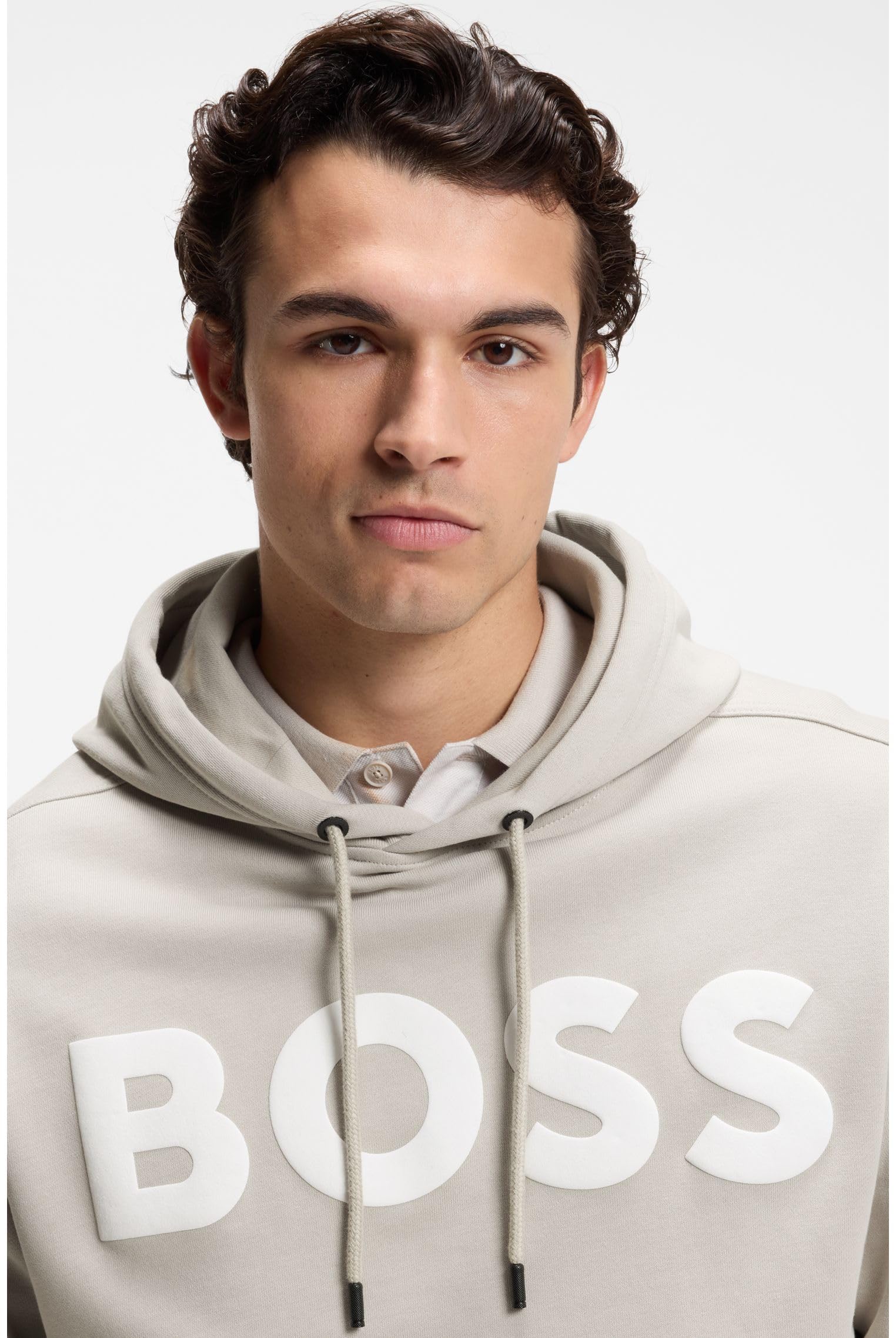 Boss Webasic_Hood 10244192 01 Sudadera Hombre (Pack de 1)