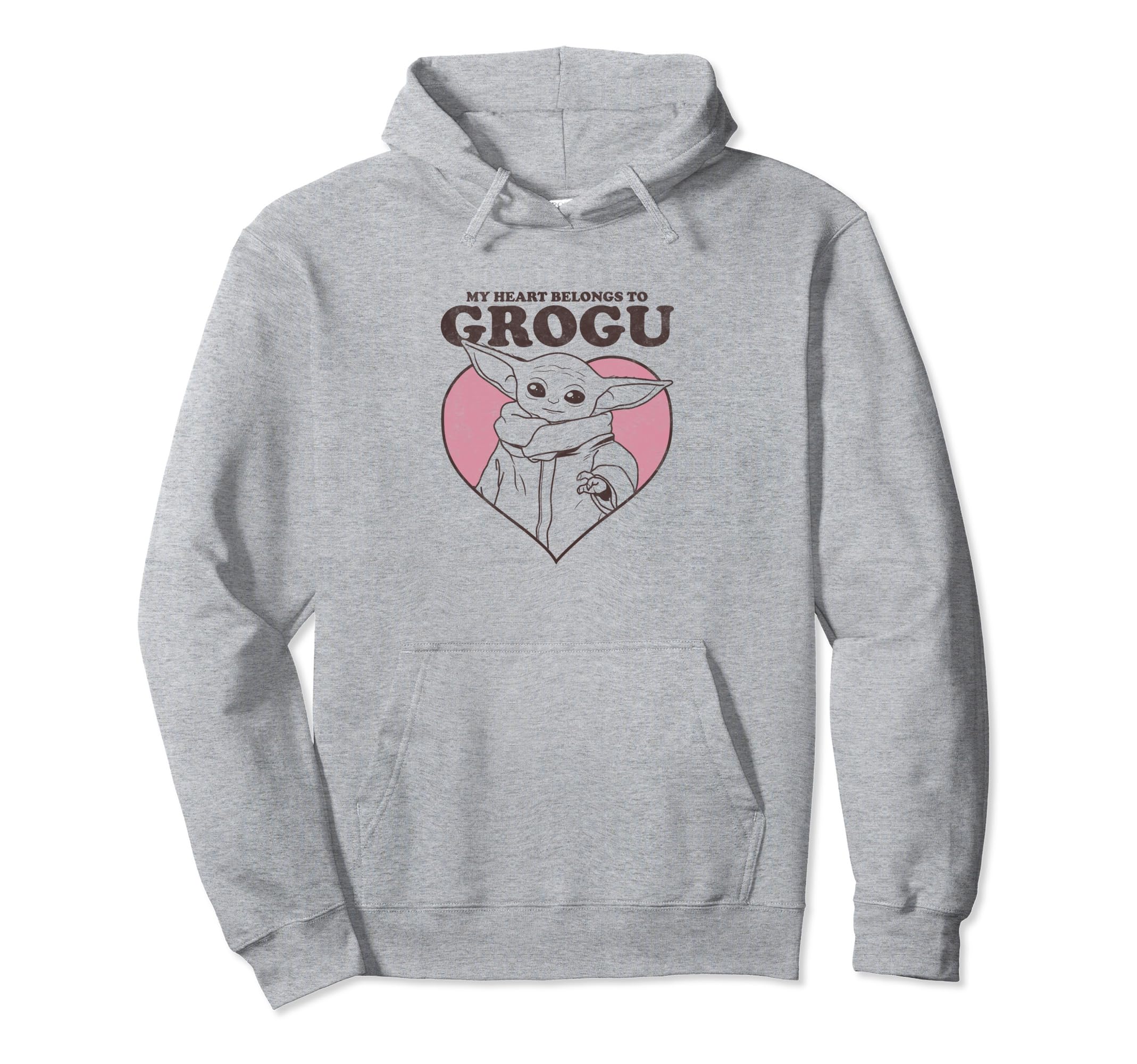 Sweat à capuche Grogu Mandalorian - Le cadeau de Saint-Valentin idéal