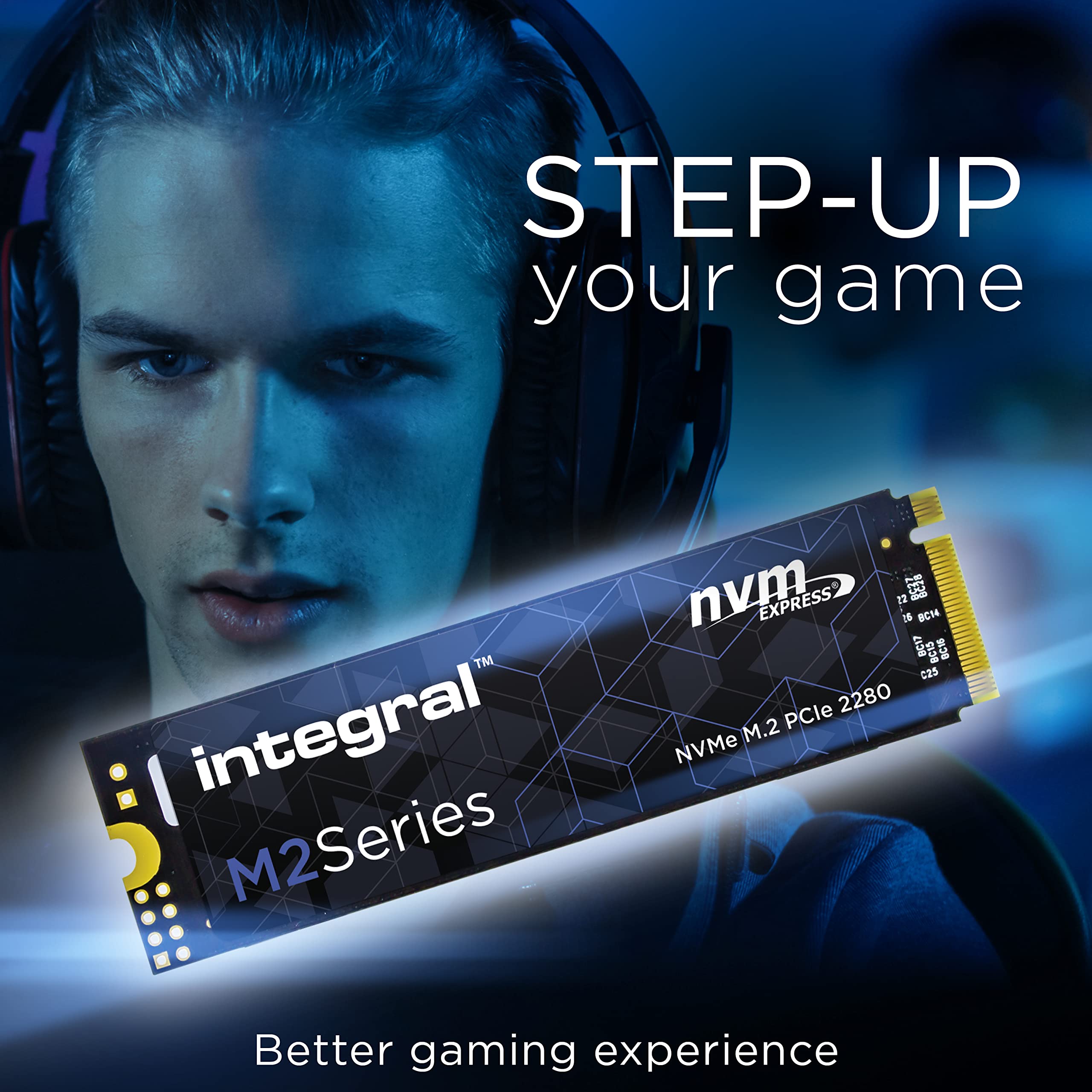 Integral SSD 256GB NVME M.2 2280 PCIe Gen3x4 R-3350MB/s W-1350MB/s M2 Solid State Drive — view 3