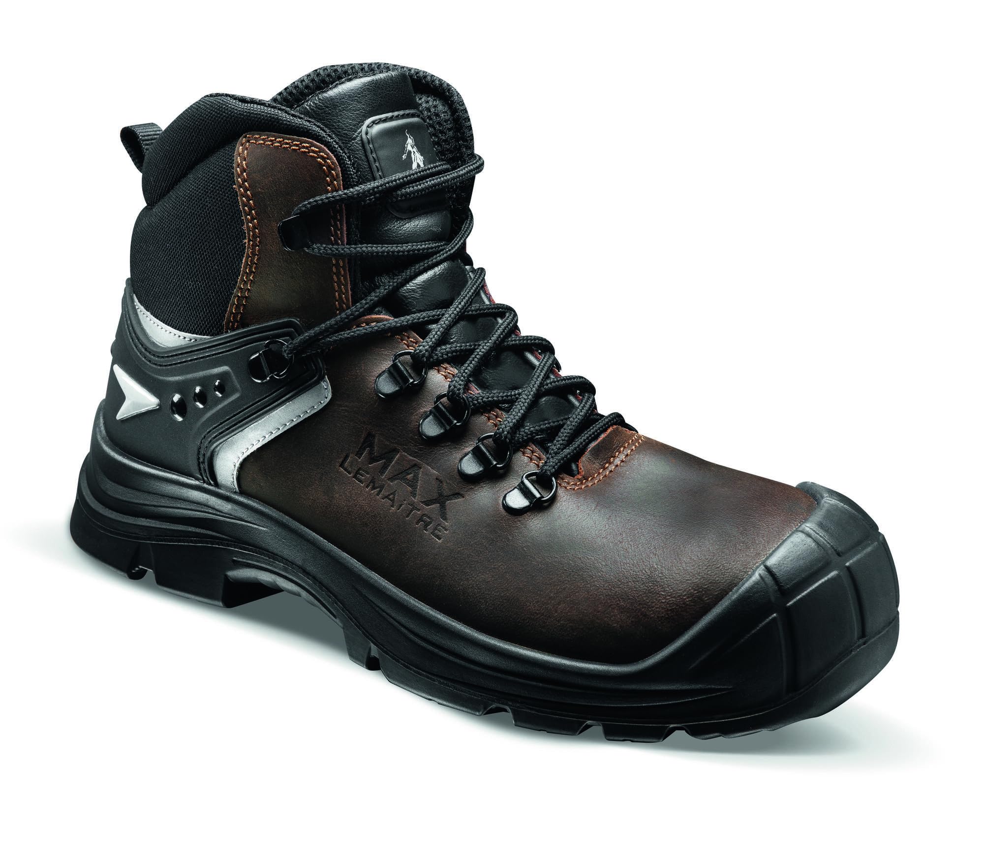 LEMAITRE Chaussures de sécurité hautes MAX HIGH UK BROWN 2.0 S3 Marron 39 - Chaussures et bottes de sécurité