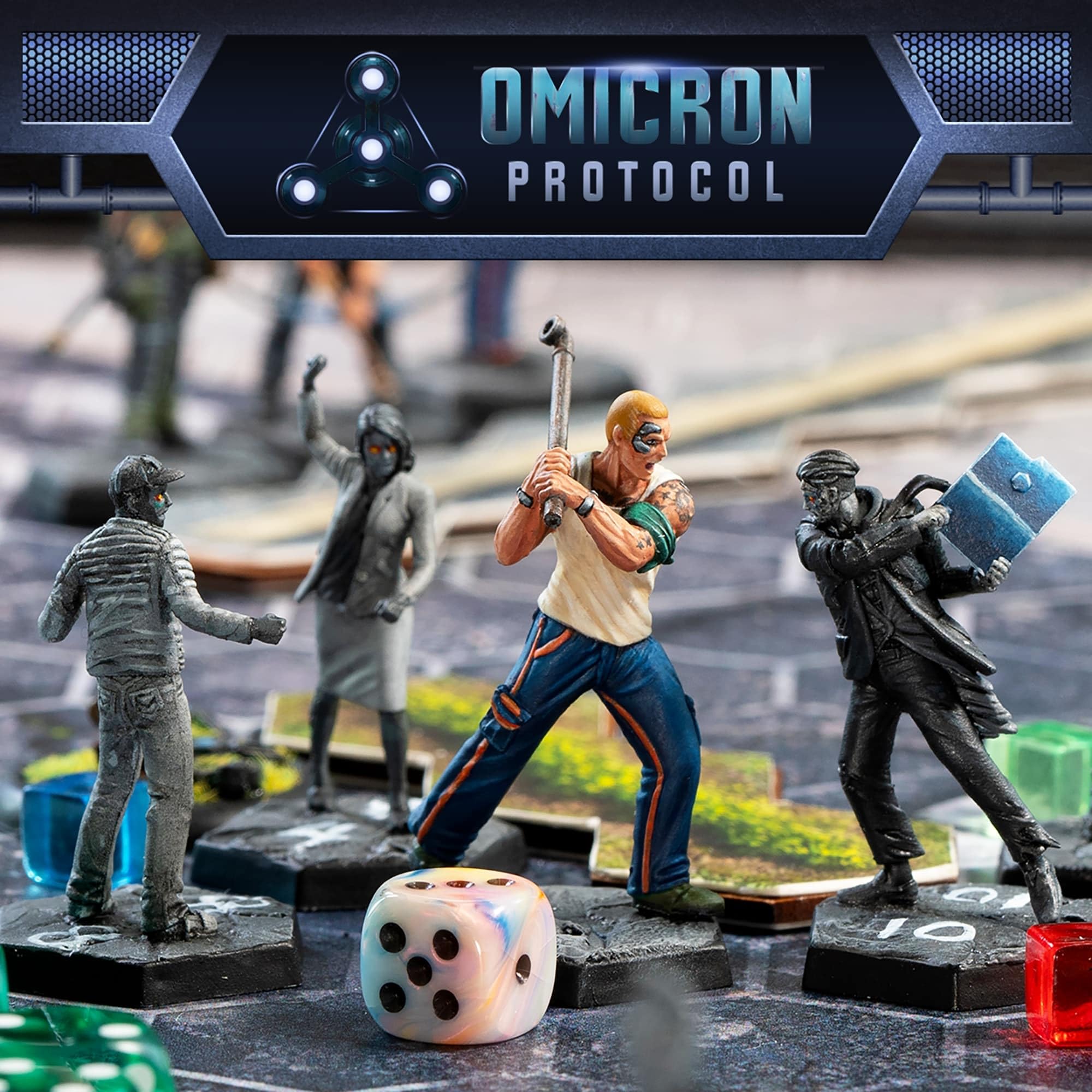Omicron Protocol, Miniatures Board Game, an Intra-Apocalyptic Squad-Based Miniatures Game, Dead Alive Games - Image 3